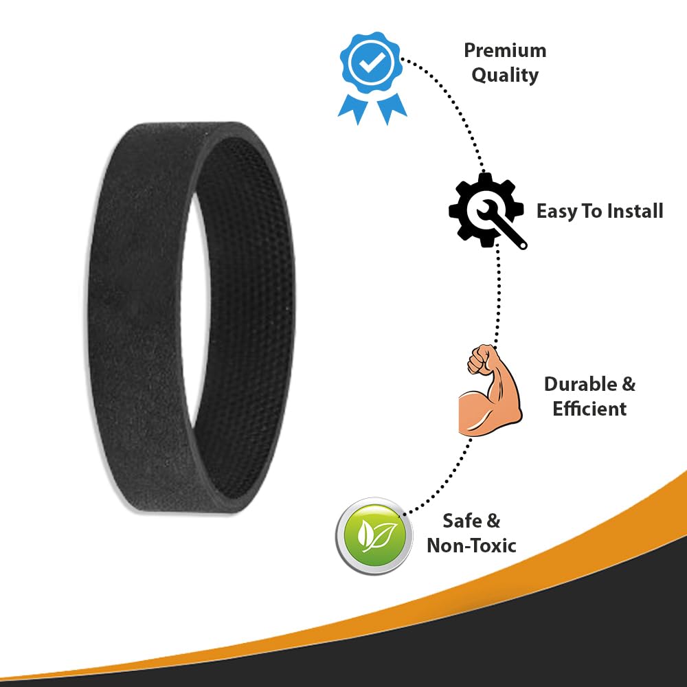 Topvacuumparts Vacuum Belt for Kirby, 301291G Replacement Belt Compatible with Kirby Sentria Series, Avalir 2, G3 G4 G5 G6 G7 (3 Pack)