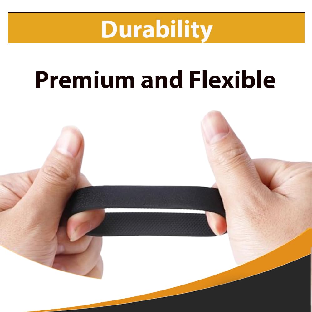 Topvacuumparts Vacuum Belt for Kirby, 301291G Replacement Belt Compatible with Kirby Sentria Series, Avalir 2, G3 G4 G5 G6 G7 (3 Pack)