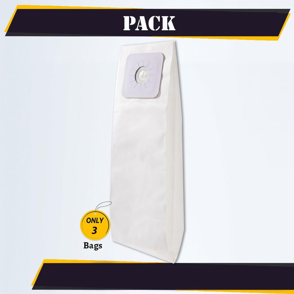 Topvacuumparts 3 Pack CF Clean Fairy Central Vacuum Bags Compatible with Nutone Central Vacuum Systems, High Efficiency Dust Collection Bags #391