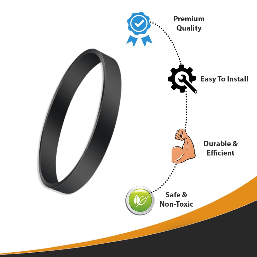 Topvacuumparts Replacement Belts for Bissell 2910 2987 2806 PowerForce and TurboClean PowerBrush Lightweight Pet Carpet Cleaner Belt Replace #1606428