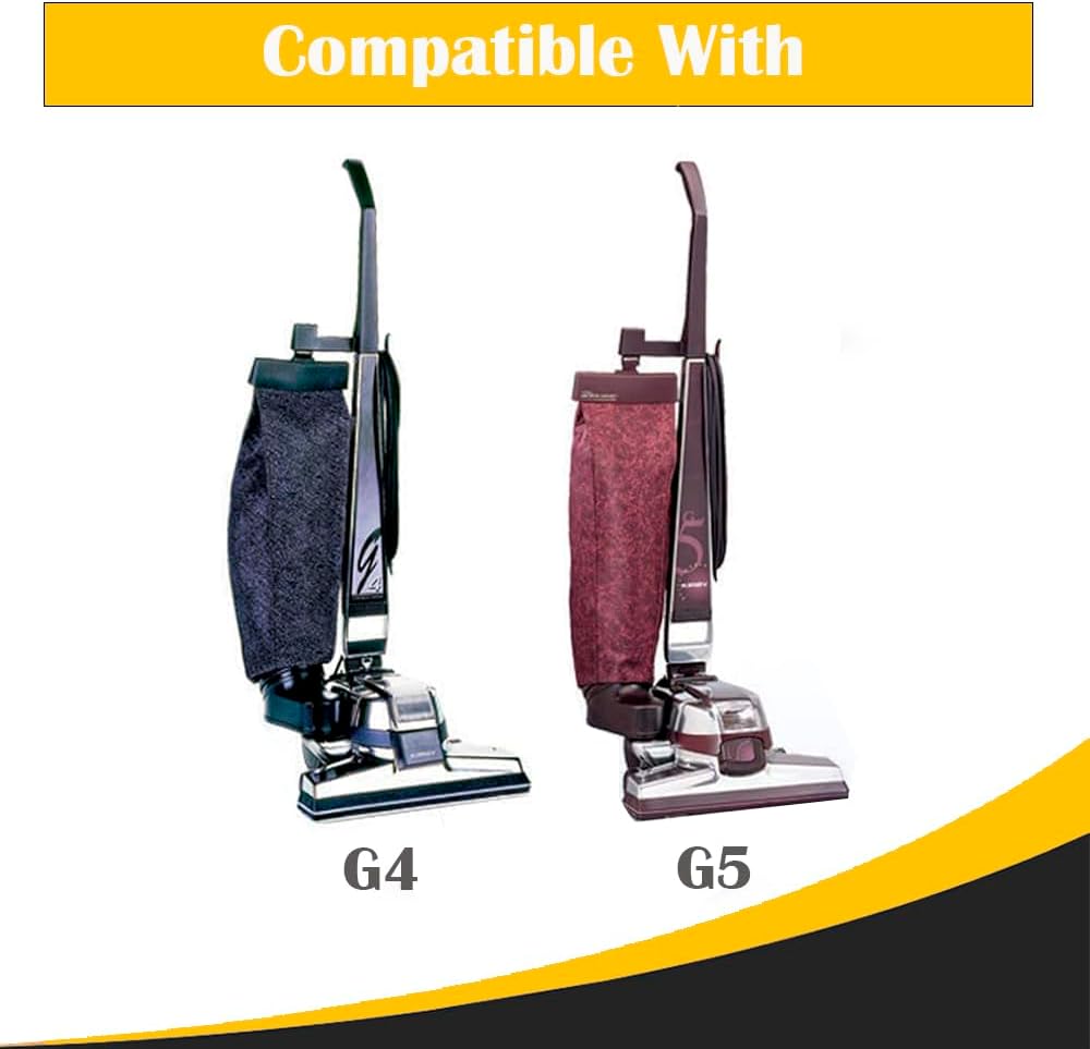 Topvacuumparts Kirby G4/G5 Kit: 9 HEPA Bags & 3 Belts Replaces #197394S, 301291 Micron Magic filtration for upright vacuums Durable 12-piece set
