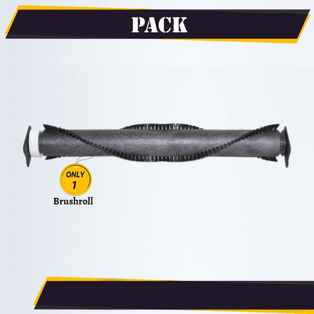 Topvacuumparts Replacement 13 Brushroll for Wessel Werk EBK360 & EBK341 Power Nozzles Durable Vacuum Roller for Carpet&Hard Floor Cleaning 10.9011-371
