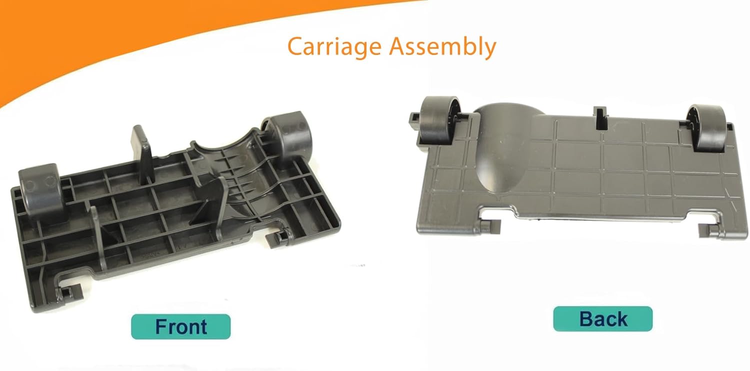 Topvacuumparts Replacement Carriage Assembly for Bissell CleanView Swivel Pet Series 2252, 2489, 3197 Compatible with Part #1616187