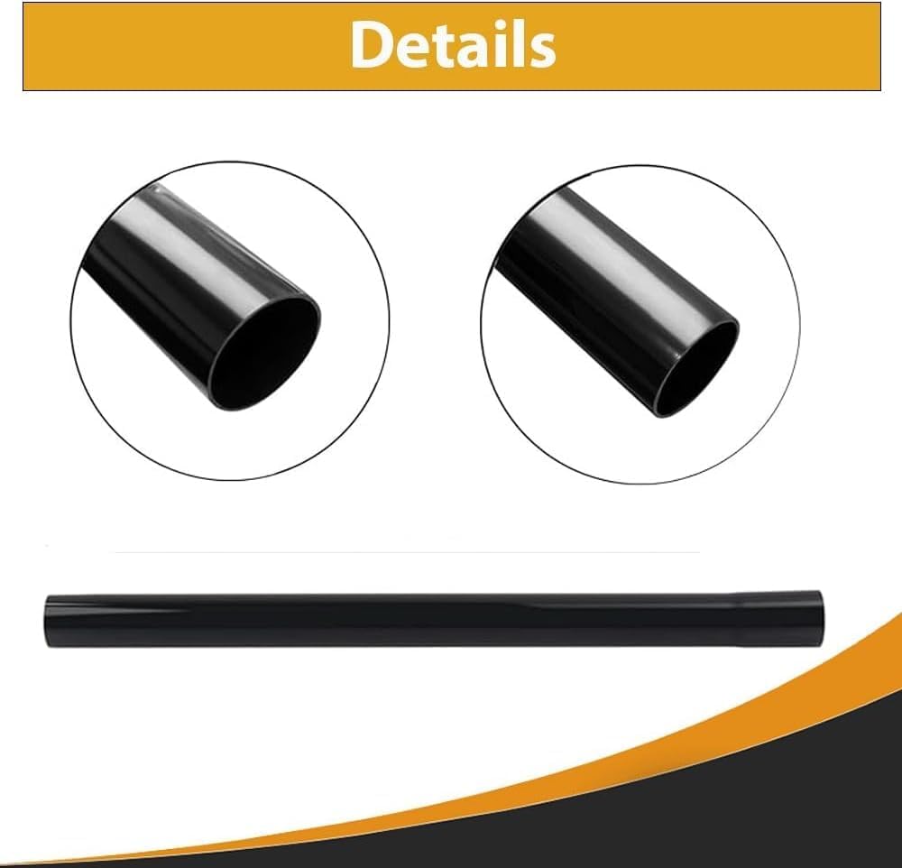 Topvacuumparts 2 Extension Wand 1 Crevice Tool & 9 Vacuum Bags Compatible For Eureka Mighty Mite 3670,3670G,3684A,3684B,3695A Series Canister Vacuums