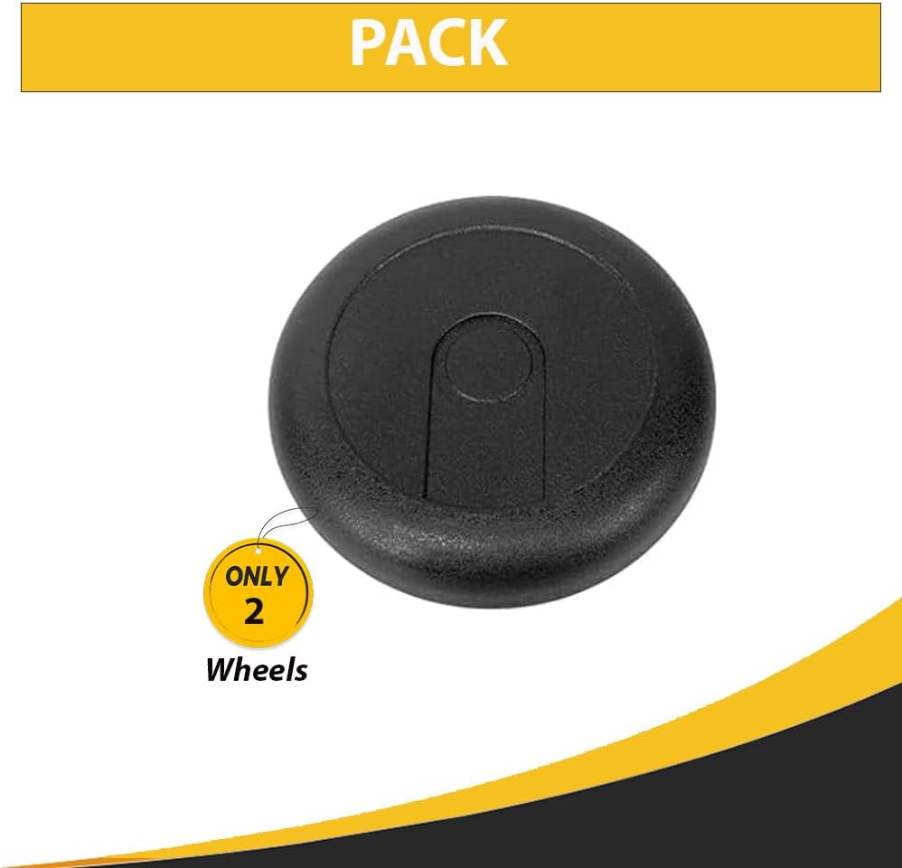 Topvacuumparts 15409-119N Rear Wheels (2 Pack) for Eureka Mighty Mite 3600, SC3683, SC3673, SC3681 High-quality replacement wheels for smooth mobility