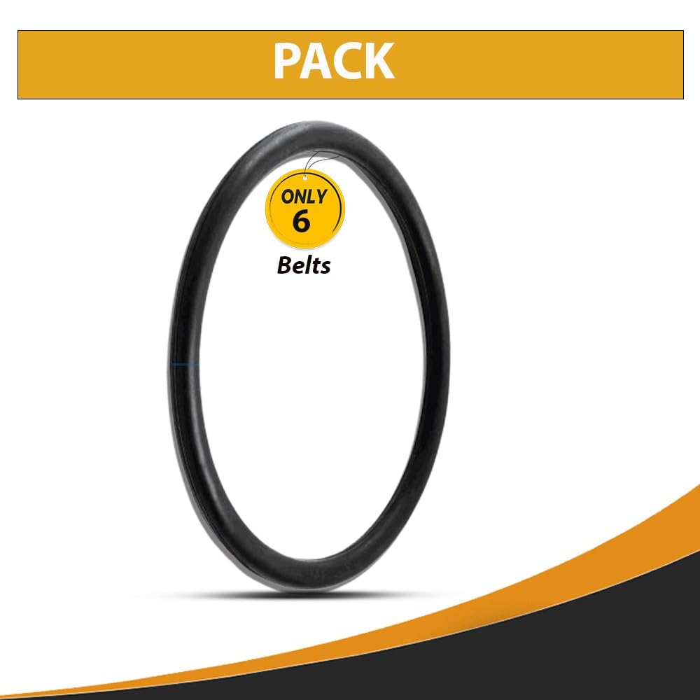 Topvacuumparts 6 Belts For Eureka, Sanitaire SC679 Commercial Vacuum Belts 30563B