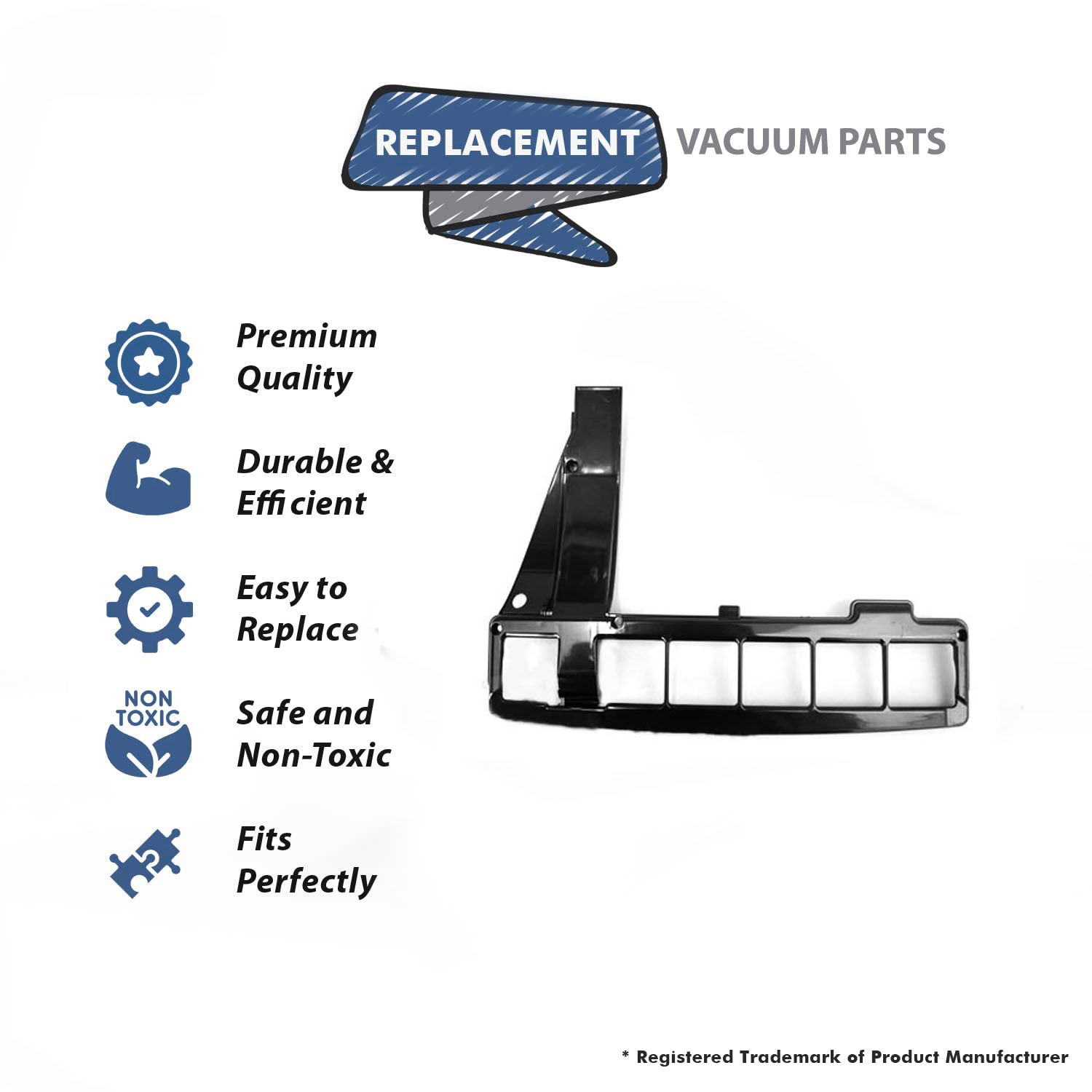 Topvacuumparts Replacement Part For Royal UD70010 Nozzle Guard # Compare to Part 521645001