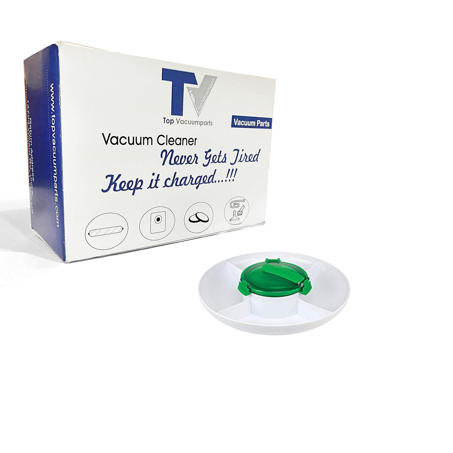 Topvacuumparts Replacement Part For Casabella Green and White Guac-Loc ...