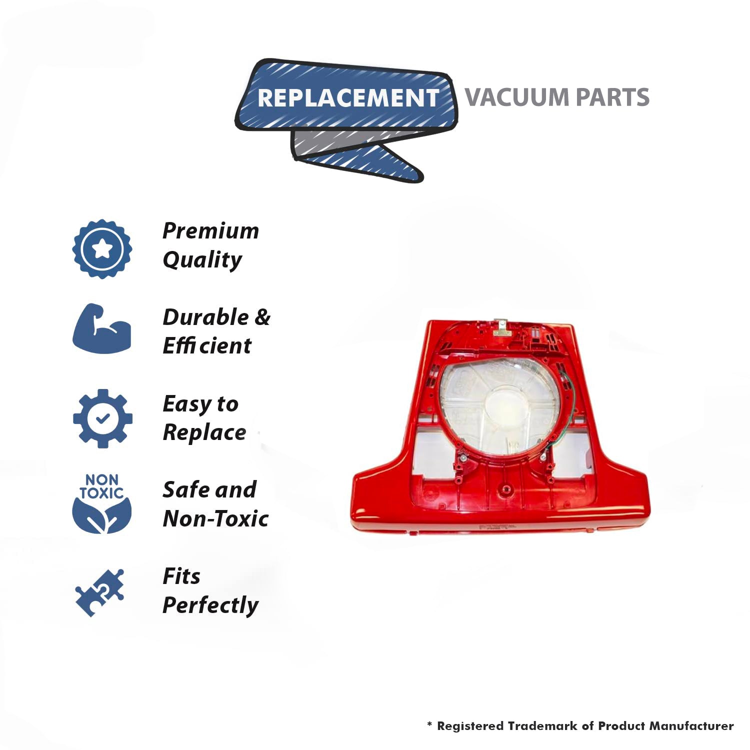 Topvacuumparts Replacement Part For Eureka SC899D, SC899E-1 vacuum cleaner 16