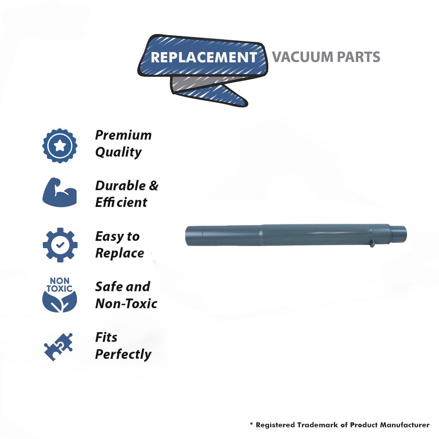 Topvacuumparts Replacement Part For CR79, CR89 Vacuum Cleaner Extension Wand # compare to part 570081403