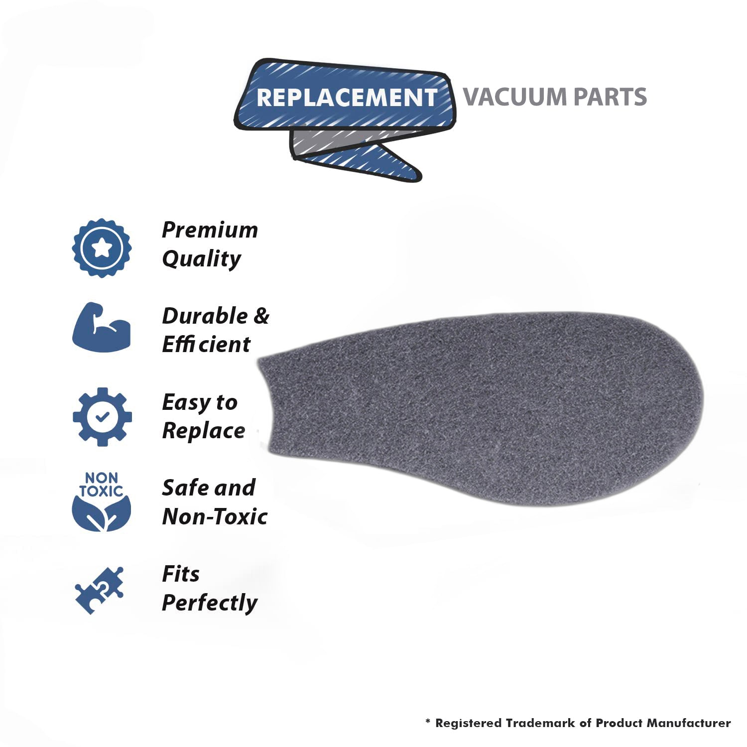 Topvacuumparts Replacement Part For Hoover S2 Vacuum Cleaner Air Outlet Filter # Compare to Part 59136022