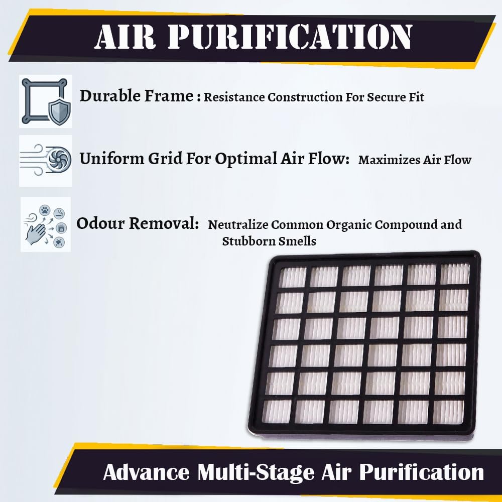 Topvacuumparts HEPA Filter Replacement for Carpet Pro SCBP-1 Backpack, Fits SC412 & SC420 Series Commercial Backpack Vacuums #B352 5200 2-Pack
