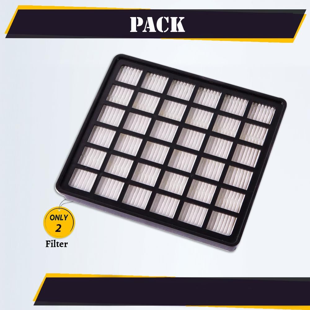 Topvacuumparts HEPA Filter Replacement for Carpet Pro SCBP-1 Backpack, Fits SC412 & SC420 Series Commercial Backpack Vacuums #B352 5200 2-Pack