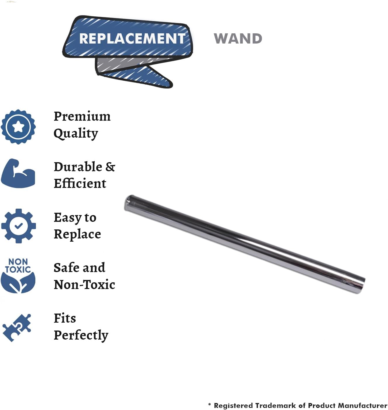 Topvacuumparts 1.25” Metal Extension Vacuum 19