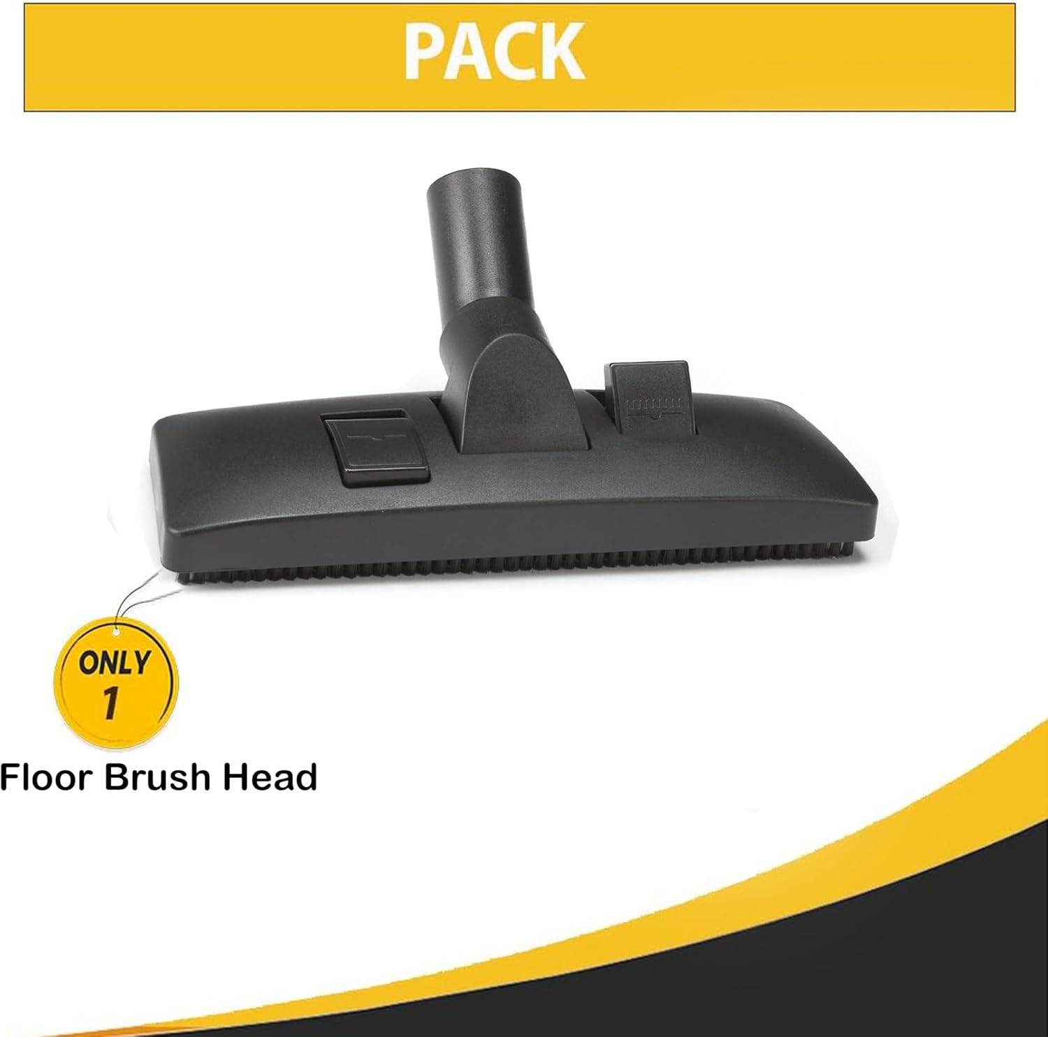 Topvacuumparts Replacement For Shop-Vac 9063200 Multi-Purpose Floor Nozzle,1.25 Inch Diameter, Efficient Cleaning On Hard Floors and Carpets, (1-Pack)