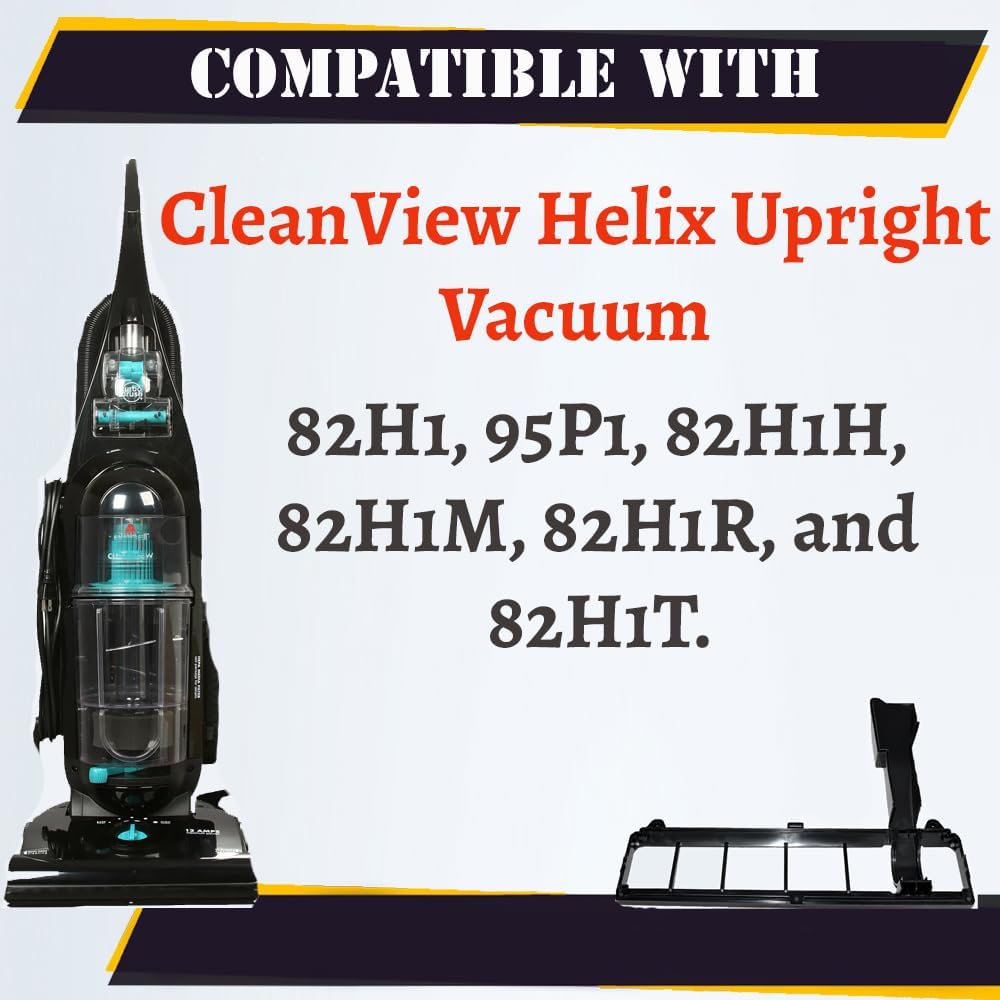 Topvacuumparts Brush Roll Access Plate for Bissell CleanView Helix 82H1 95P1 82H1H 82H1M 82H1R 82H1T, Bottom Cover Plate Part 2032466