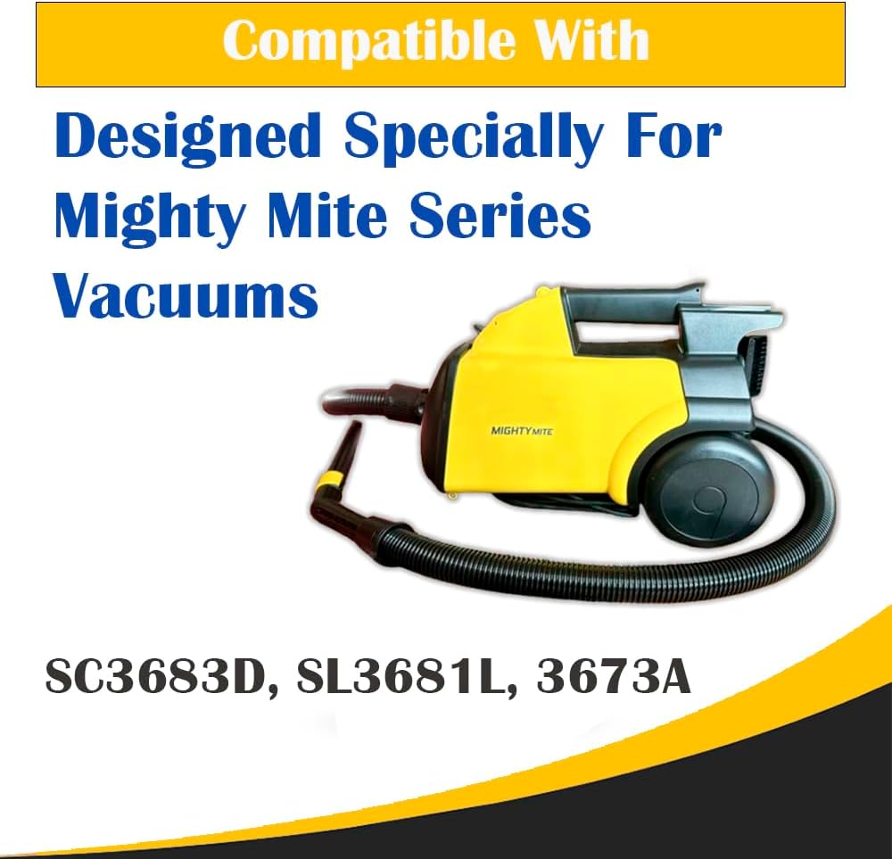 Topvacuumparts 15409-119N Rear Wheels (2 Pack) for Eureka Mighty Mite 3600, SC3683, SC3673, SC3681 High-quality replacement wheels for smooth mobility