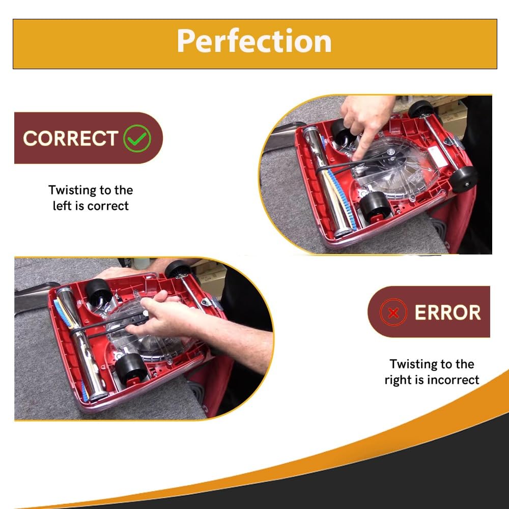 Topvacuumparts 6 Belts For Eureka, Sanitaire SC679 Commercial Vacuum Belts 30563B