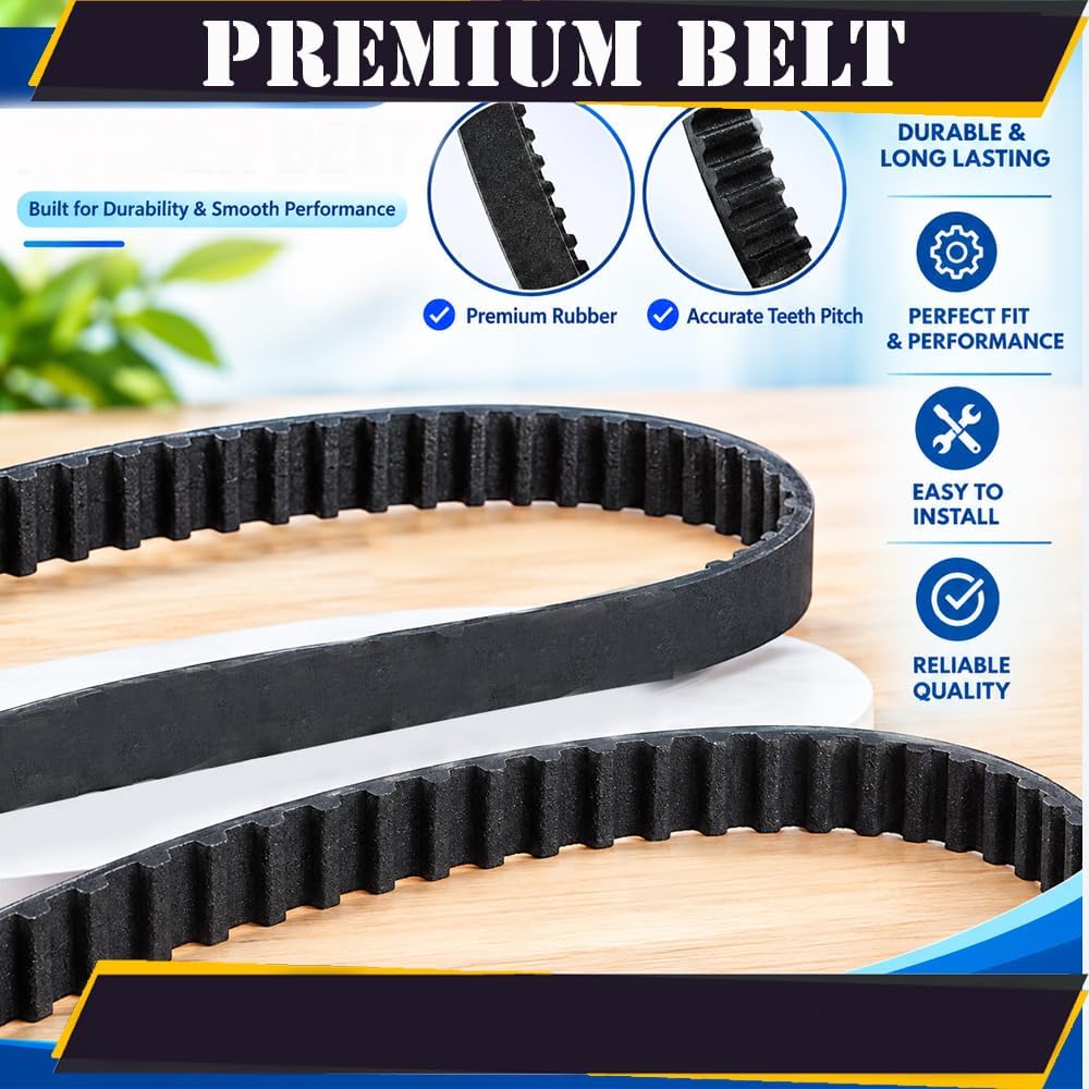 Topvacuumparts Replacement Motorized Floor Brush Belt for Shark Navigator NV350, NV360 NV351, NV353, NV42, NV70,NV80 Compatible, Motorized #Part117FFJ