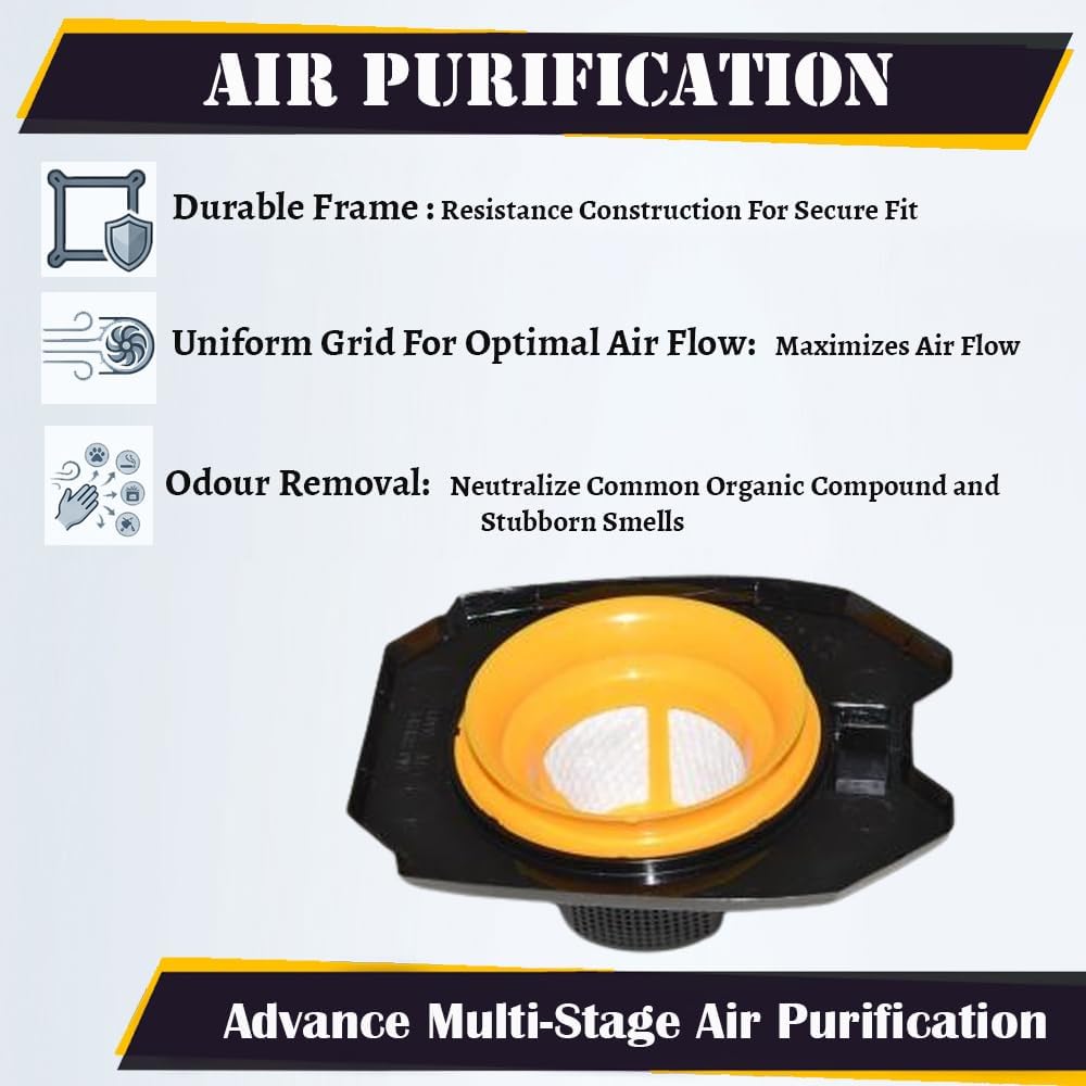 Topvacuumparts Complete Filter & Housing Assembly for Dirt Devil BD30300V Vacuum Cleaner, Replaces Part #440016259