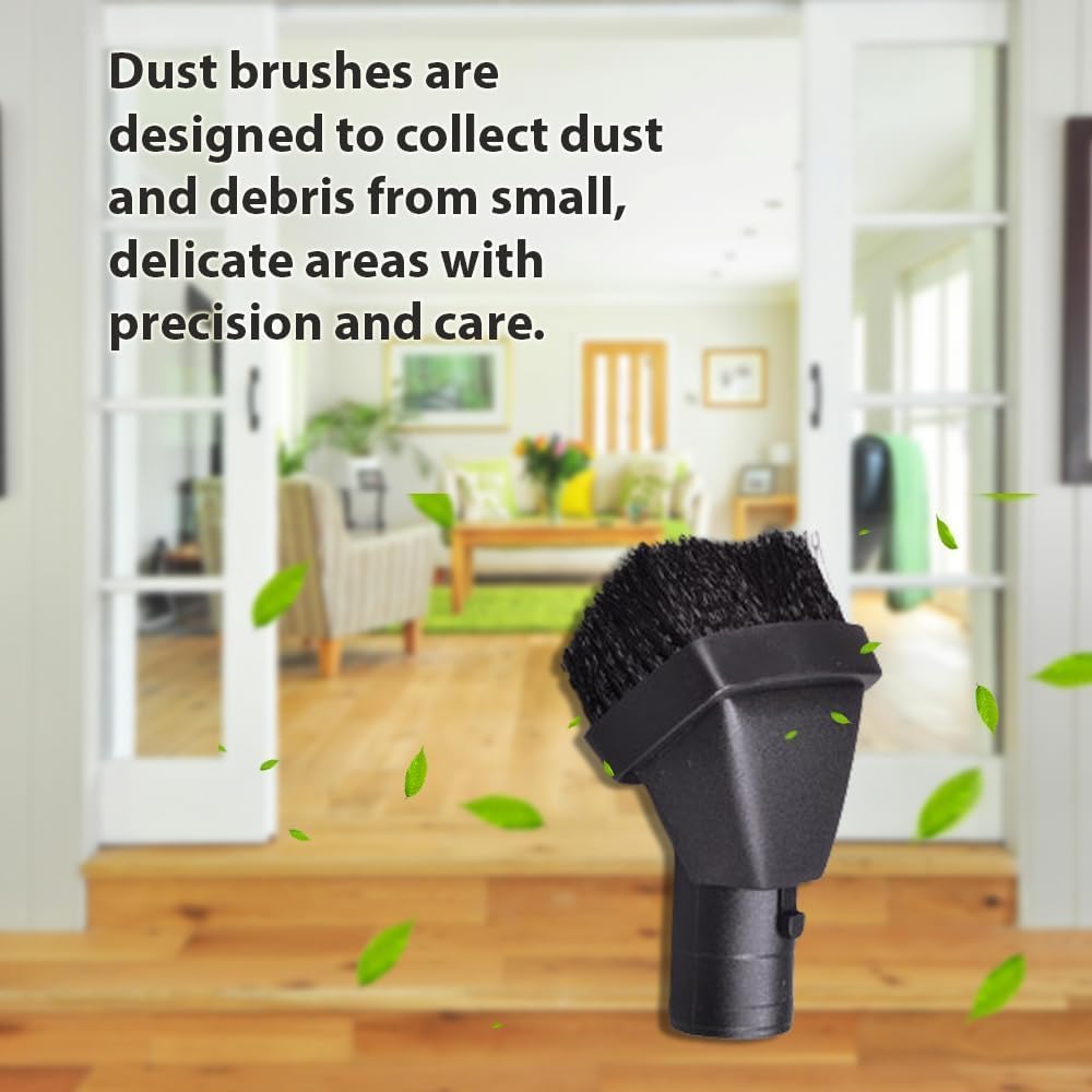 Topvacuumparts Replacement Dust Brush, Crevice Tool and Floor Brush Attachment Kit Fit for Hoover PortaPower CH30000 Commercial Shoulder Vac Model