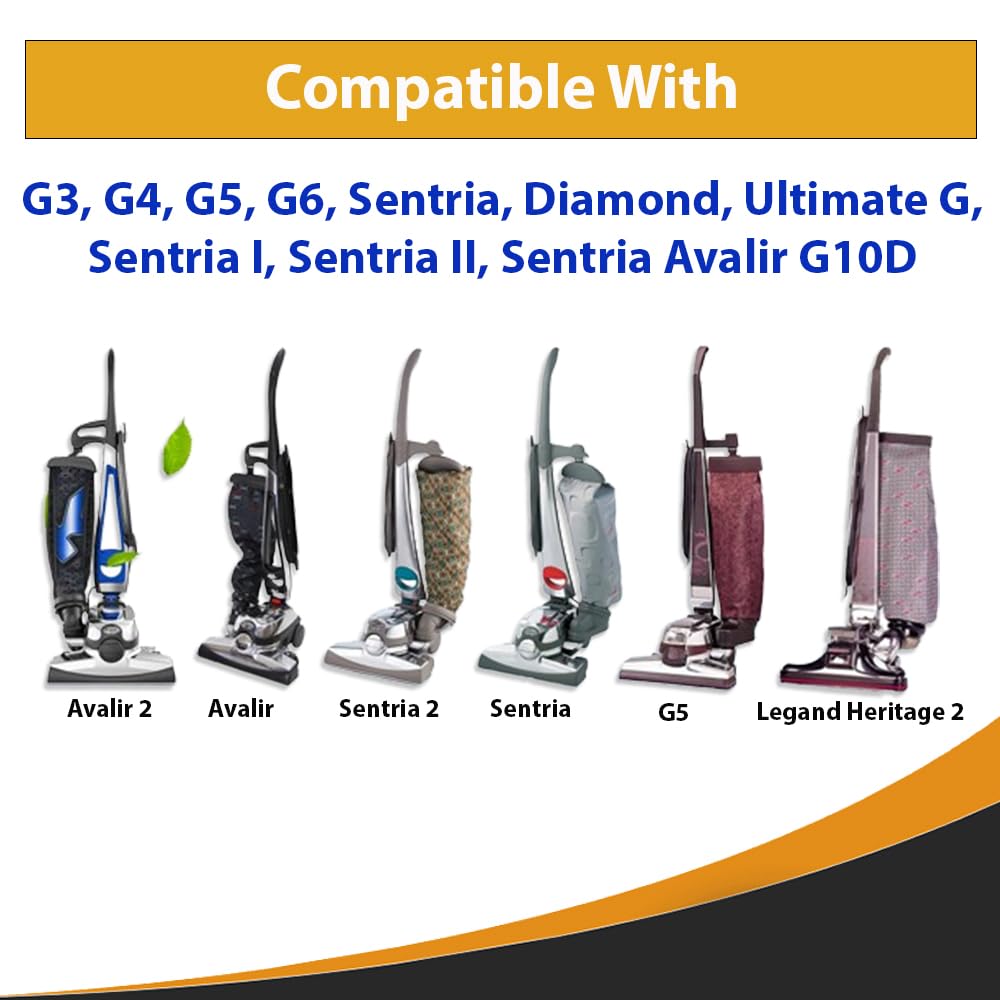 Topvacuumparts Vacuum Belt for Kirby, 301291G Replacement Belt Compatible with Kirby Sentria Series, Avalir 2, G3 G4 G5 G6 G7 (3 Pack)