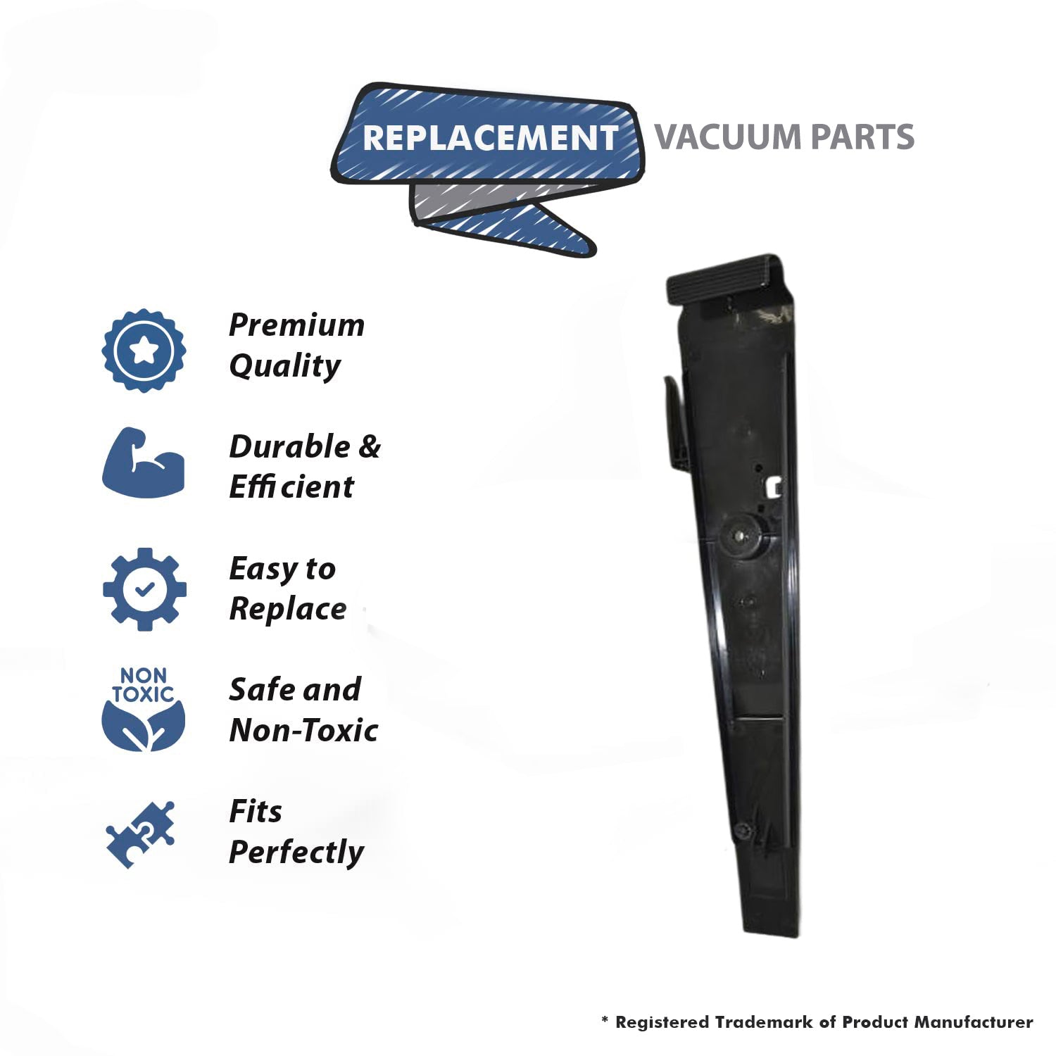 Topvacuumparts Replacement Part For Kirby Vacuum Cleaner Handle Fork Rear Cover AssemblyKirby Part # compare to part 673701S