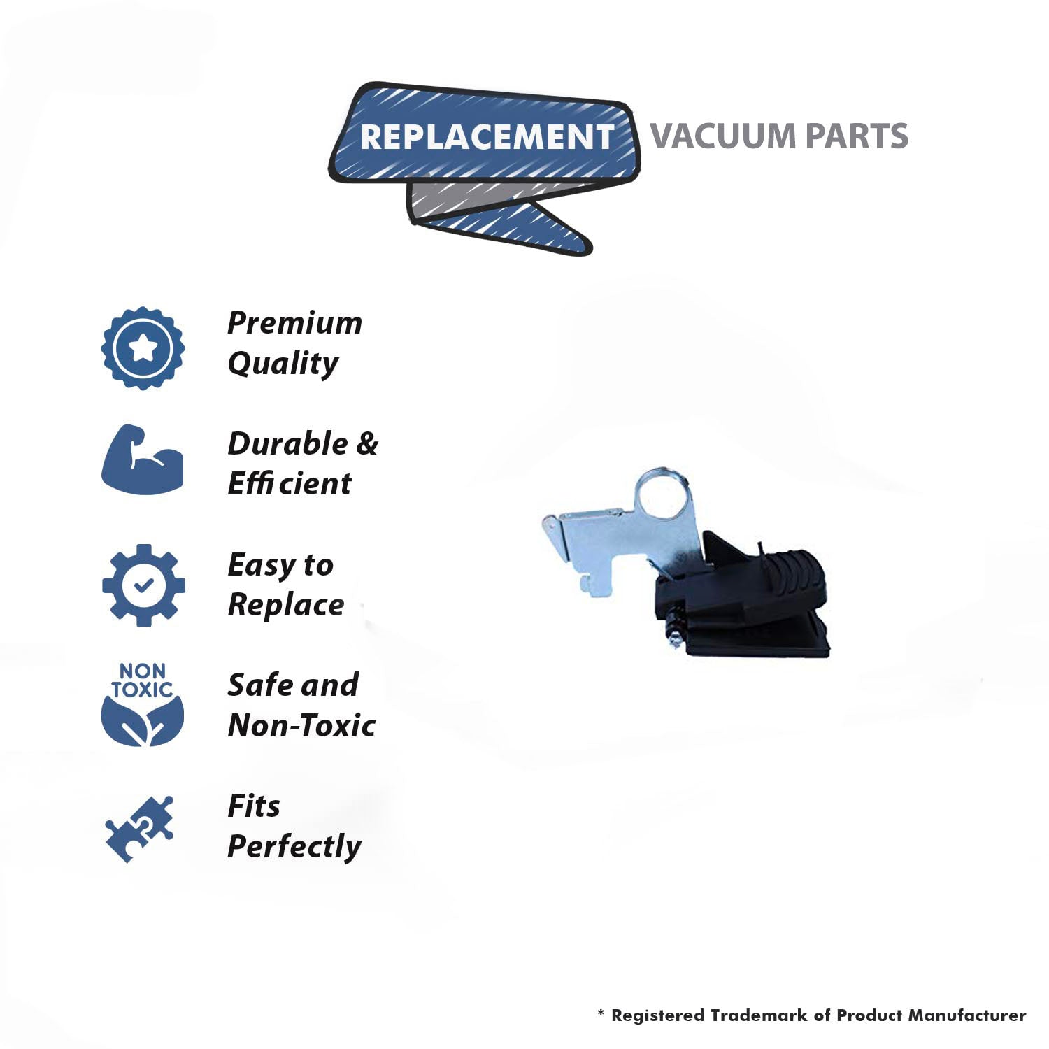 Topvacuumparts Replacement Part For Vacuum Cleaner Handle Release with Bracket and Belt Cover Pedal # compare to part 700132401