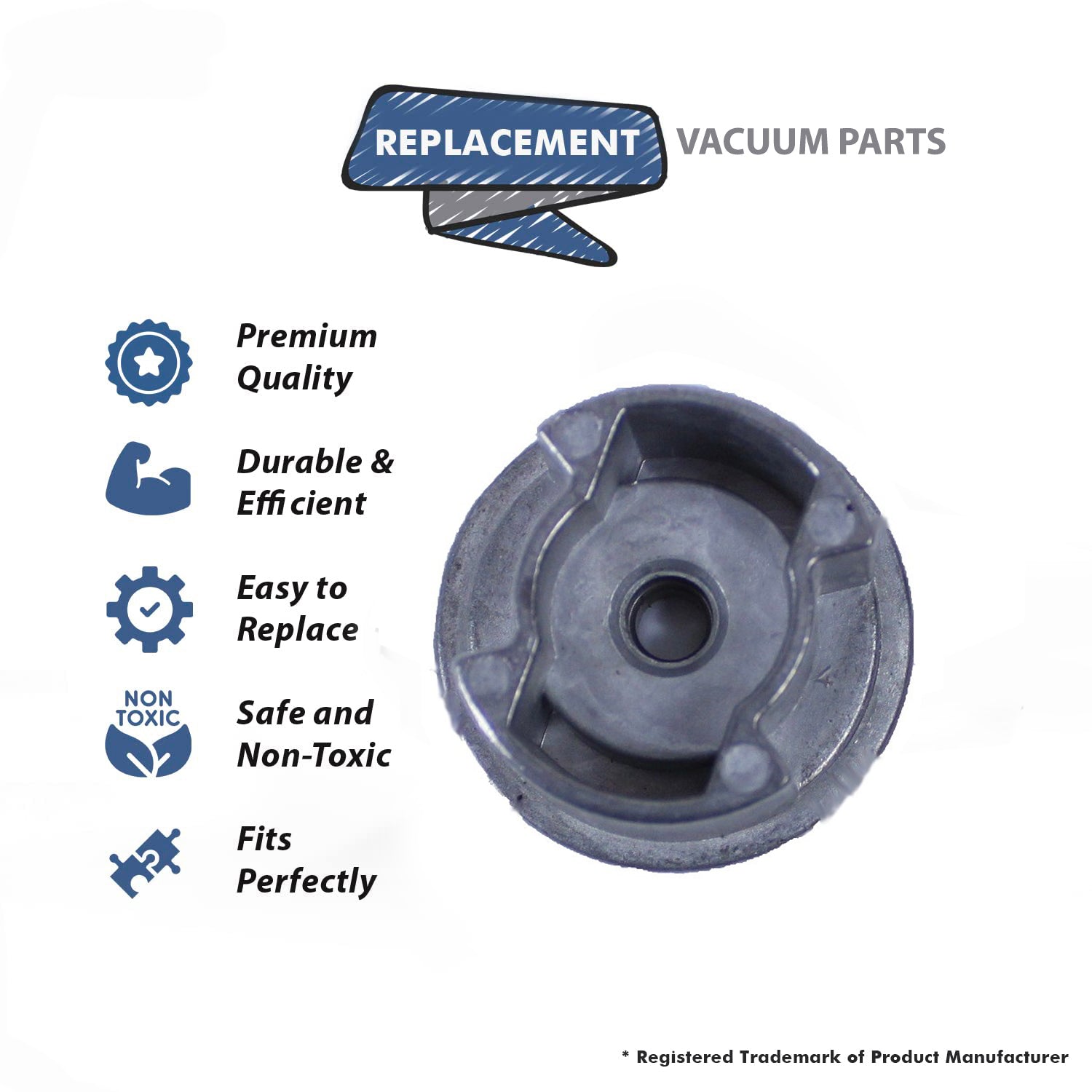 Topvacuumparts Replacement Part For Cirrus CR69, CR79, CR89, CR99 Vacuum Cleaner Holder With Bearing # Compare to Part 700170400