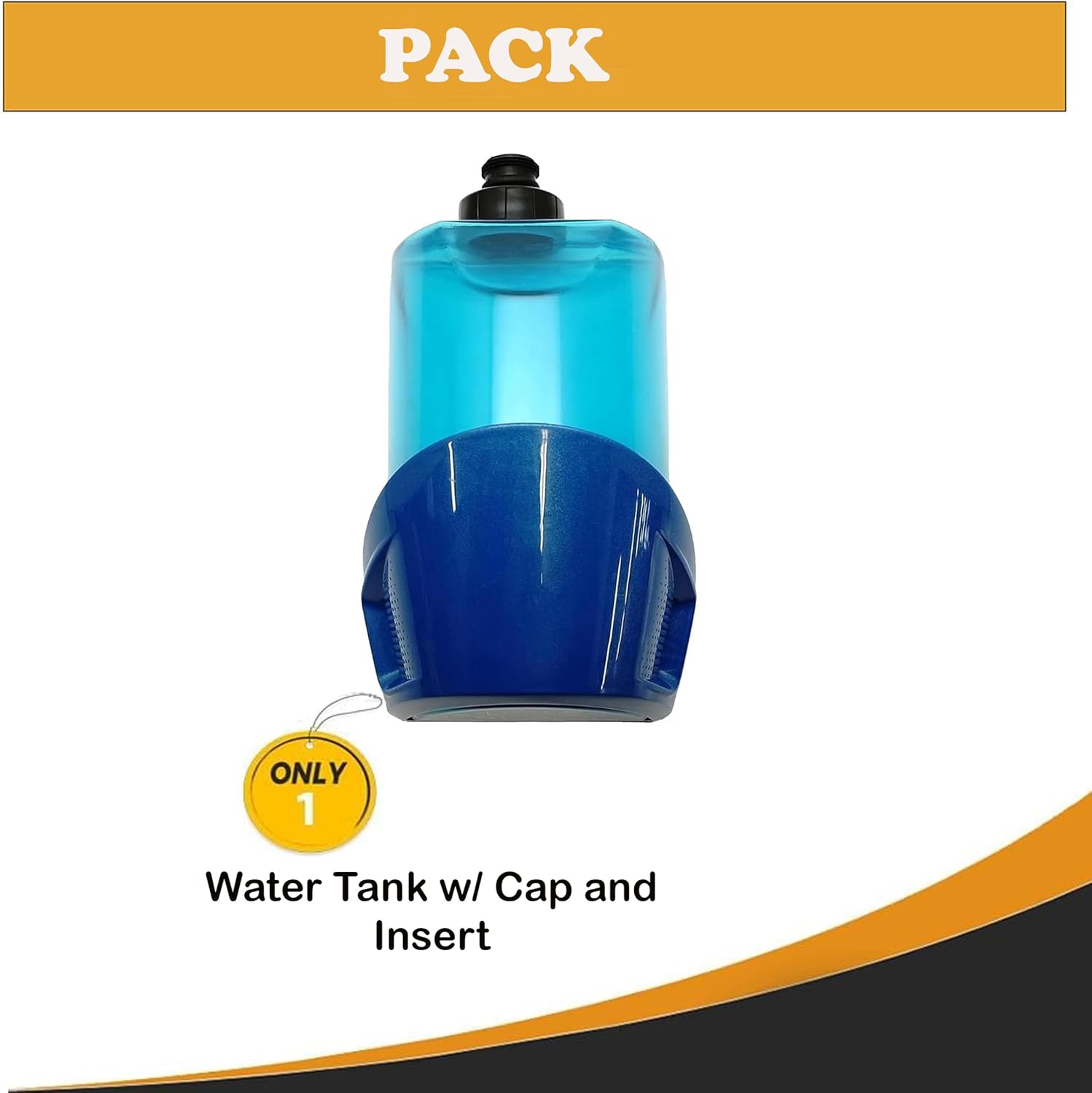 Topvacuumparts Replacement Water Tank with Cap for Bissell 1940 Series PowerFresh Steam Mop Bissell PowerFresh Steam Mop Water Tank with Cap #2038412