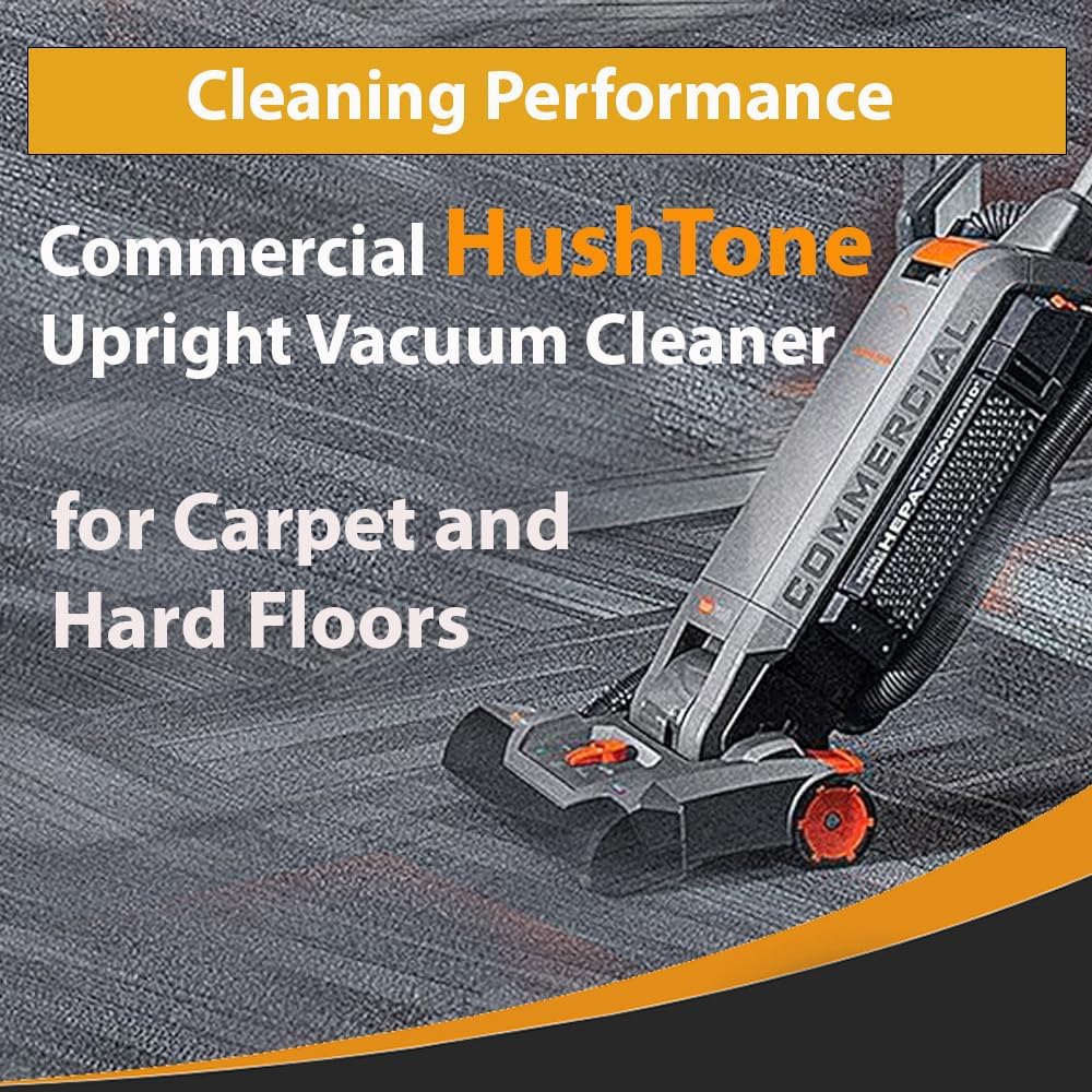 Replacement for Hoover Commercial HushTone 15+ Vacuum Cleaner Brushroll for Carpet and Hard Floors