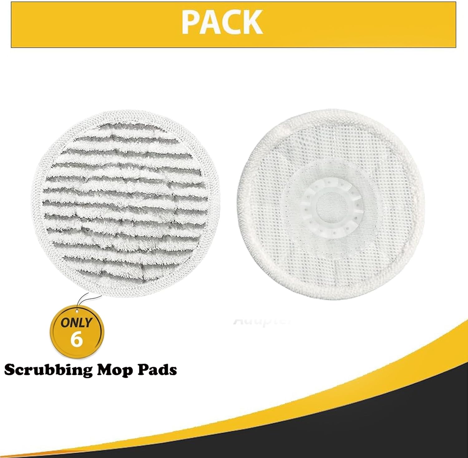 Topvacuumparts Steam & Scrub All-in-One Replacement Pads for Shark S7001 S8201 S8001 S7201 S7000AMZ S7000 S7005 Hard Floor Steam Mops #XKITP7000-6 PK
