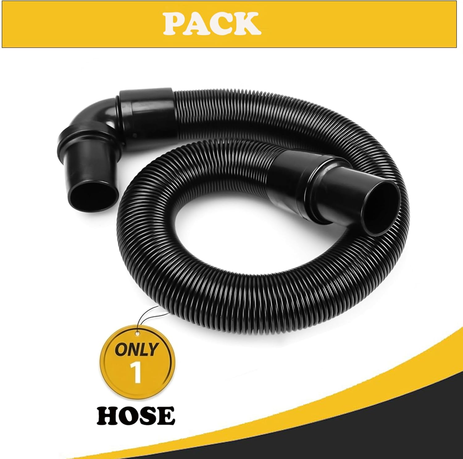 Topvacuumparts 103048 Static-Dissipating Backpack Vacuum Hose | Fits ProTeam Super Coach, Model 6 & More | Replaces 1-1/2-Inch Cuff Hoses