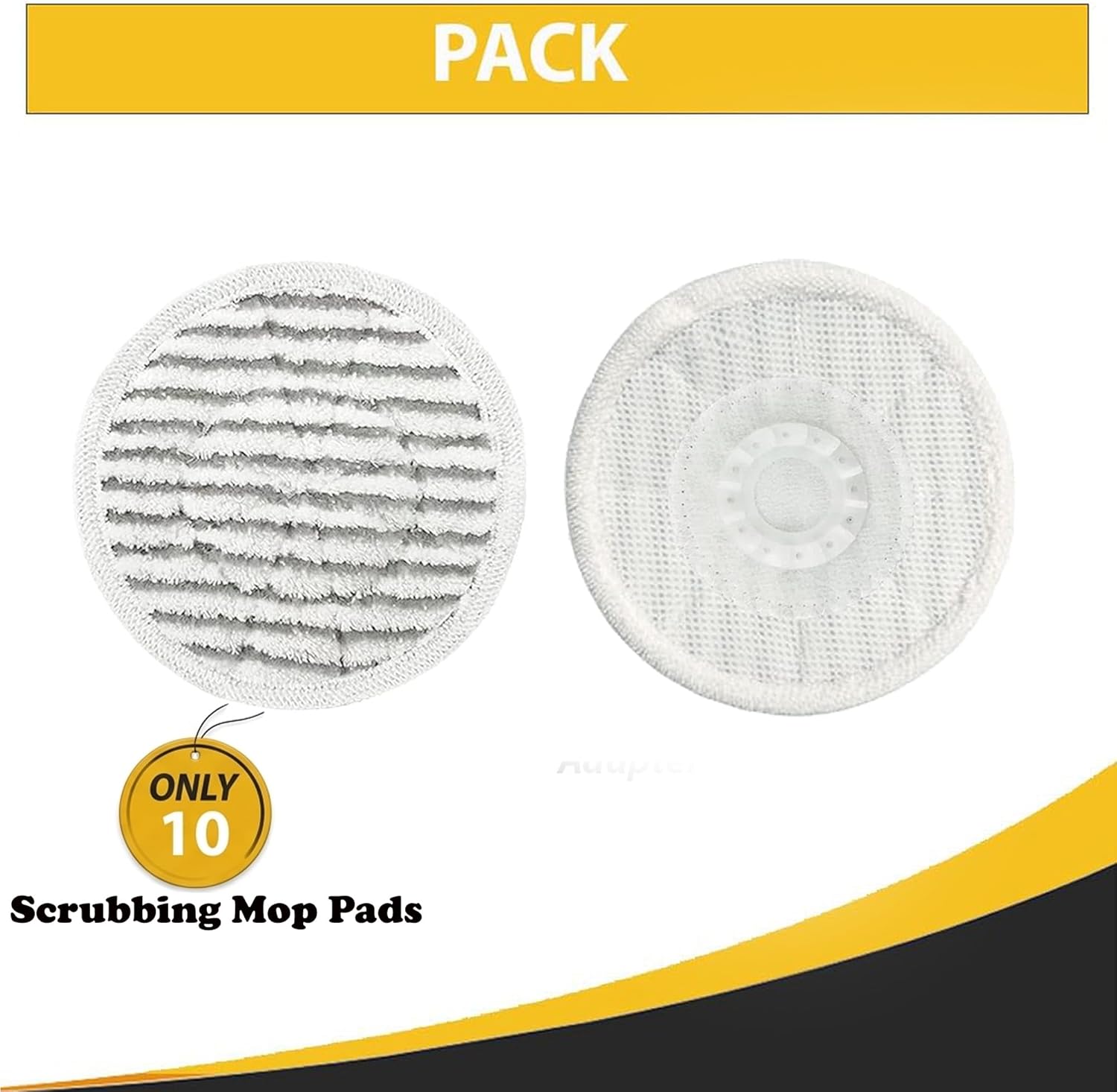 Topvacuumparts Steam & Scrub All-in-One Replacement Pads for Shark S7001 S8201 S8001 S7201 S7000AMZ S7000 S7005 Hard Floor Steam Mops #XKITP7000-10PK