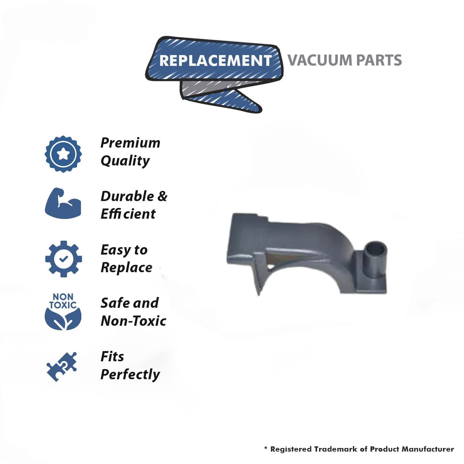 Topvacuumparts Replacement Part For Turbo Cat T-210 Vacuum Belt Cover # compare to part 7332