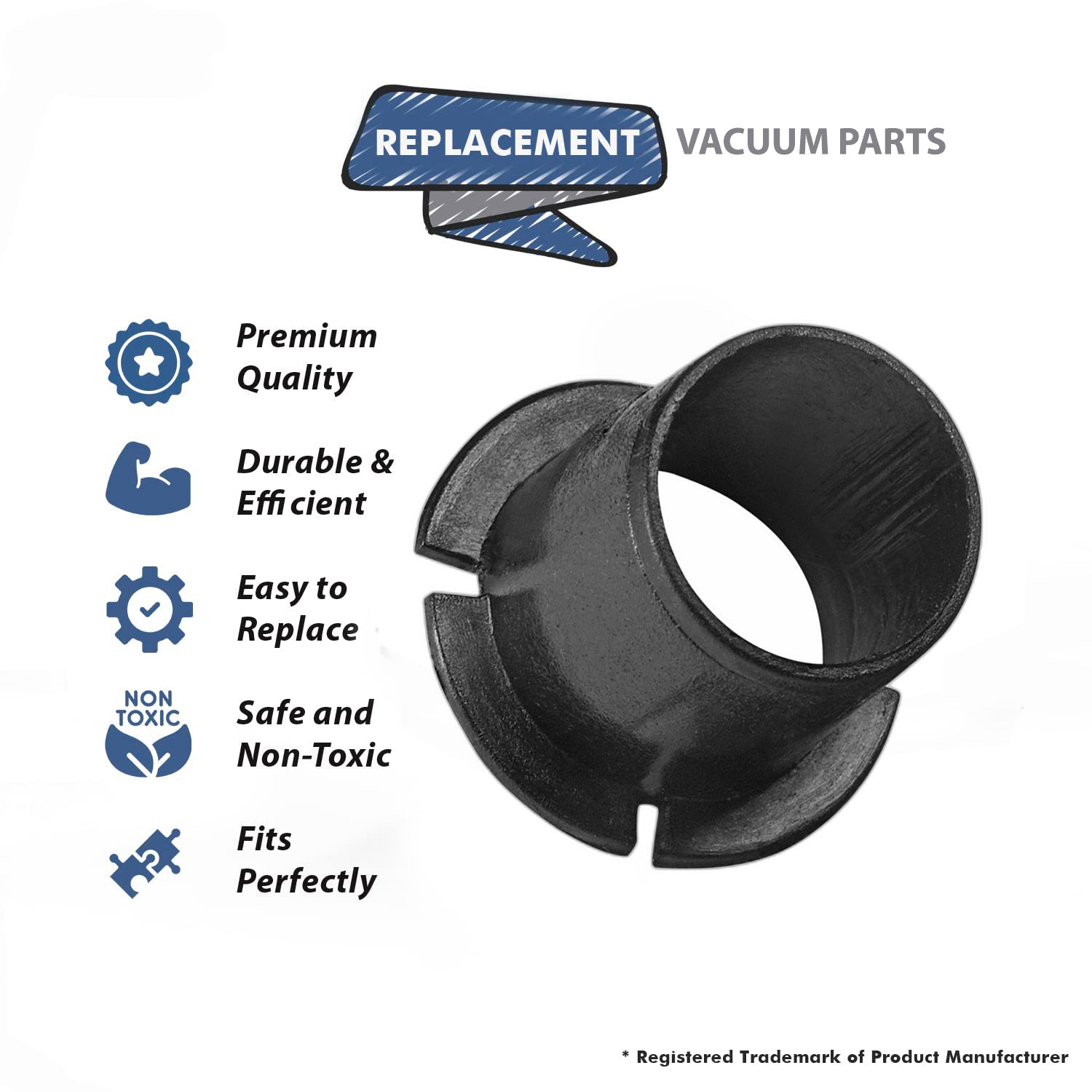Topvacuumparts Replacement Part For Eureka SC5815, SC5713, 2900 Commercial Vacuum Cleaner Bushing Axel # compare to part 73432A