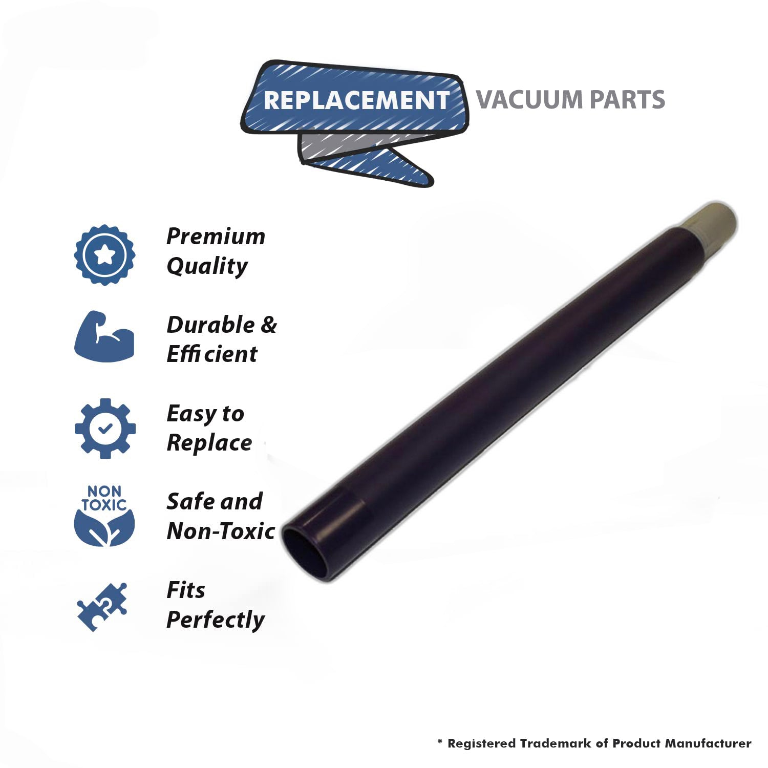Topvacuumparts Replacement For Eureka Vacuum Clanner 4716AVZ 4716 Telescopic Wand # Compare to part 77505-19