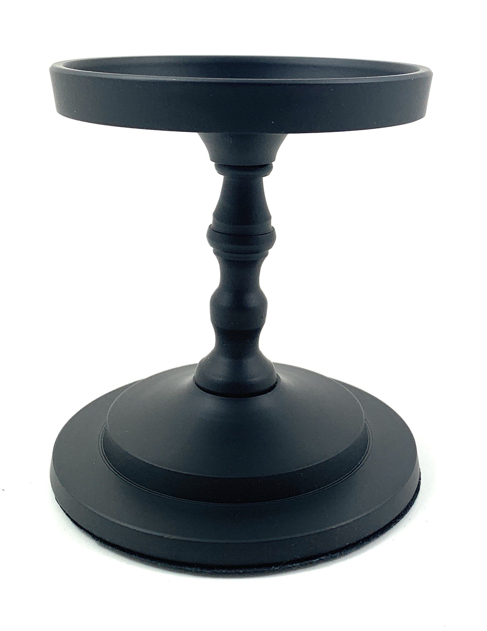 Vibhsa Pillar Candle Holder - Matte Black (4.5