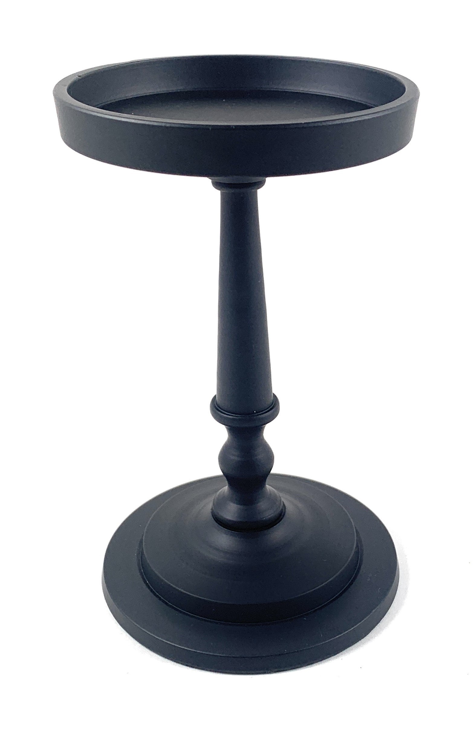 Vibhsa Pillar Candle Holder - Matte Black (7