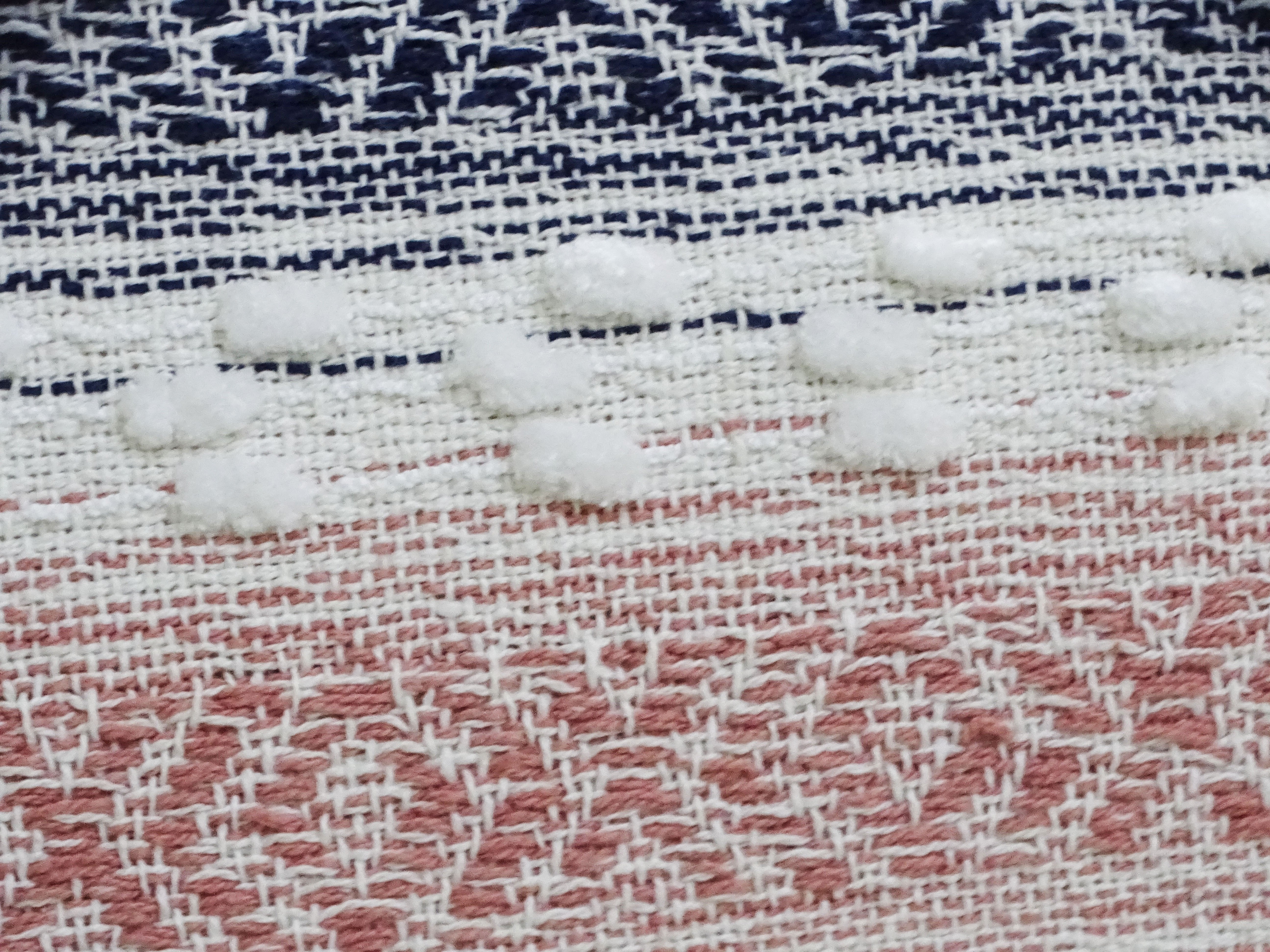 Throw Pillow for sofa with Tassels 22