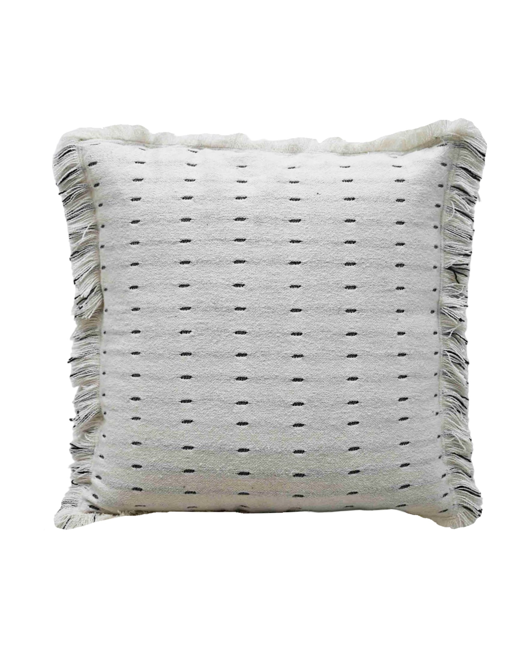 Layered Handwoven Super Soft Decorative Pillow, 20