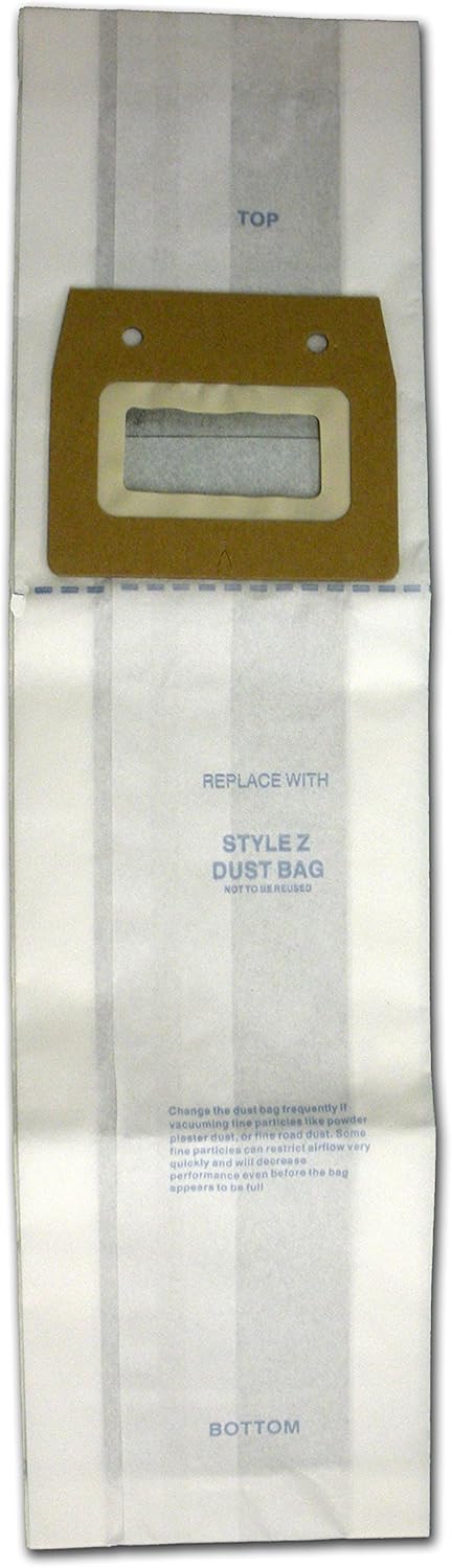 Topvacuumparts Replacement Part For Eureka Sanitaire Vacuum Upright Type Z Paper Bags (3 Bags) # 310SW