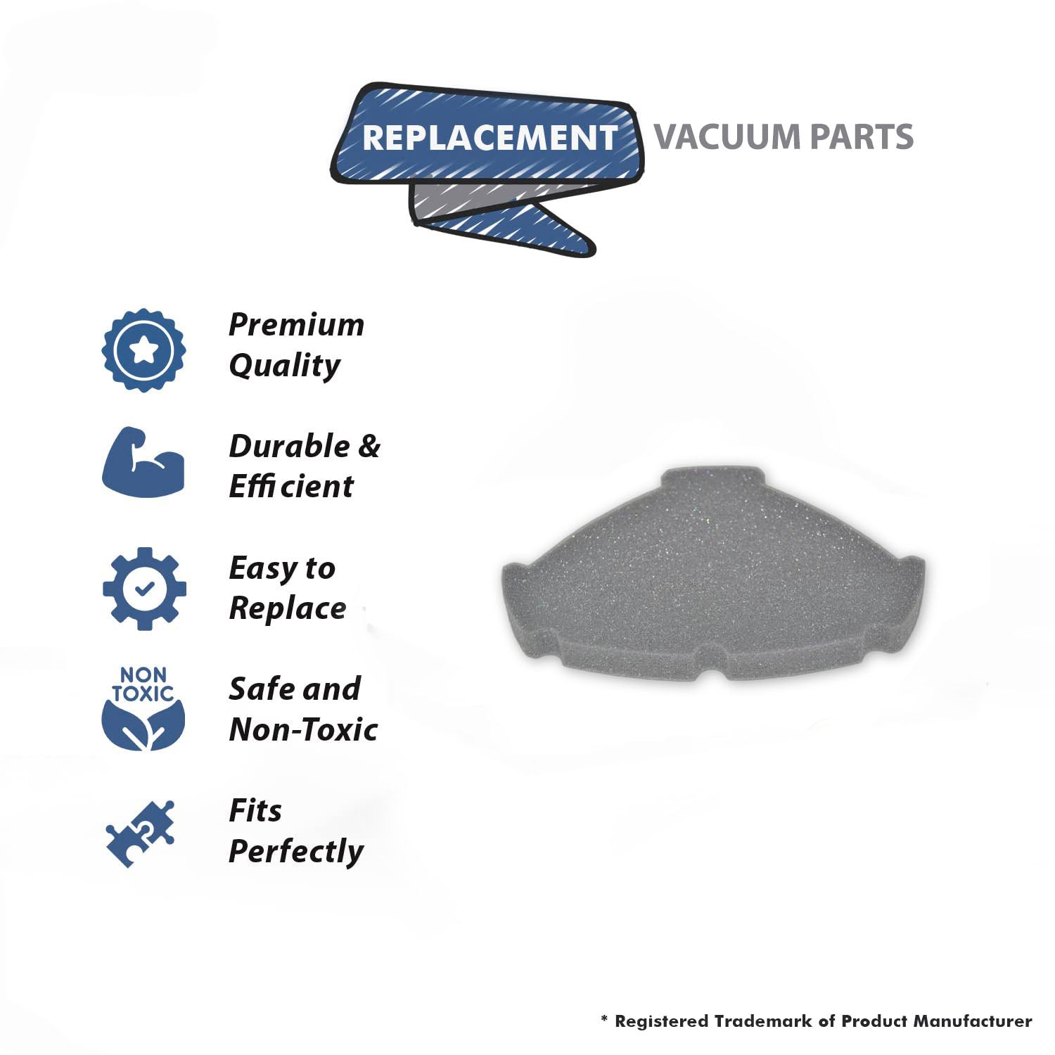 Topvacuumparts Replacement Part For Proteam Pro 6 Supercoach Triangle Top Paper Bags 9pk # compare to part 834042