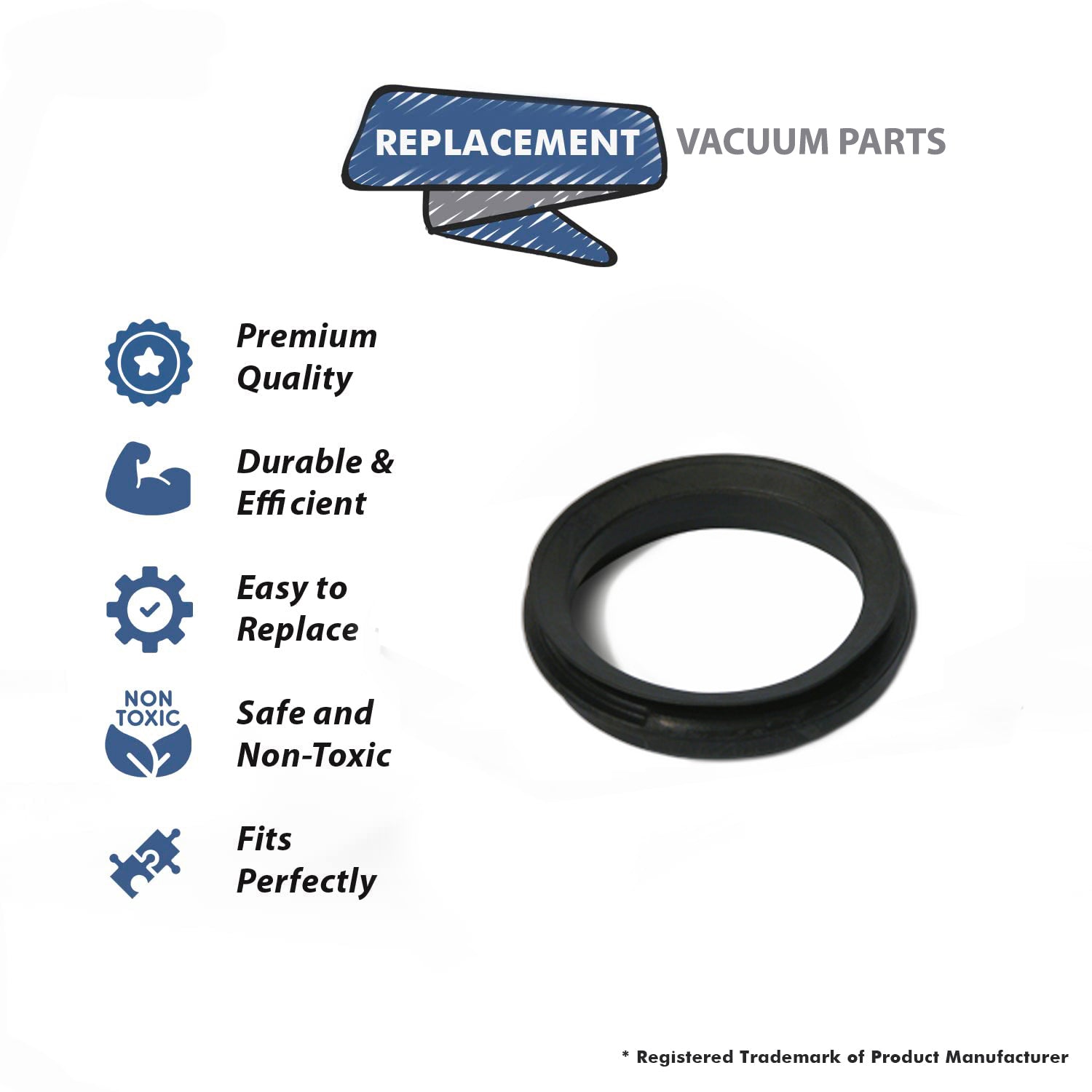 Topvacuumparts Replacement Part For Dyson DC14 Vacuum Cleaner Exhaust Seal Gasket # Compare to Part 907491-01