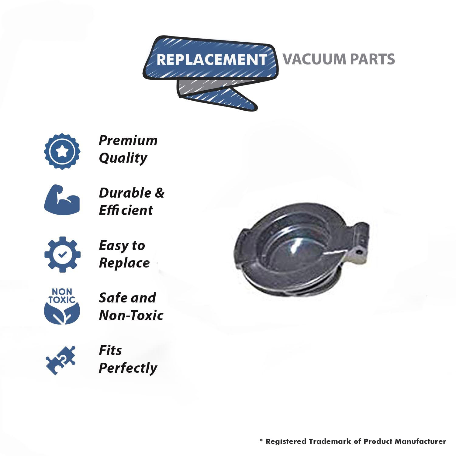 Topvacuumparts Replacement Part For Eureka Sanitaire Vacuum Cleaner Out Cover Assembly Fits S5500 Upright Models # compare to part A12683001