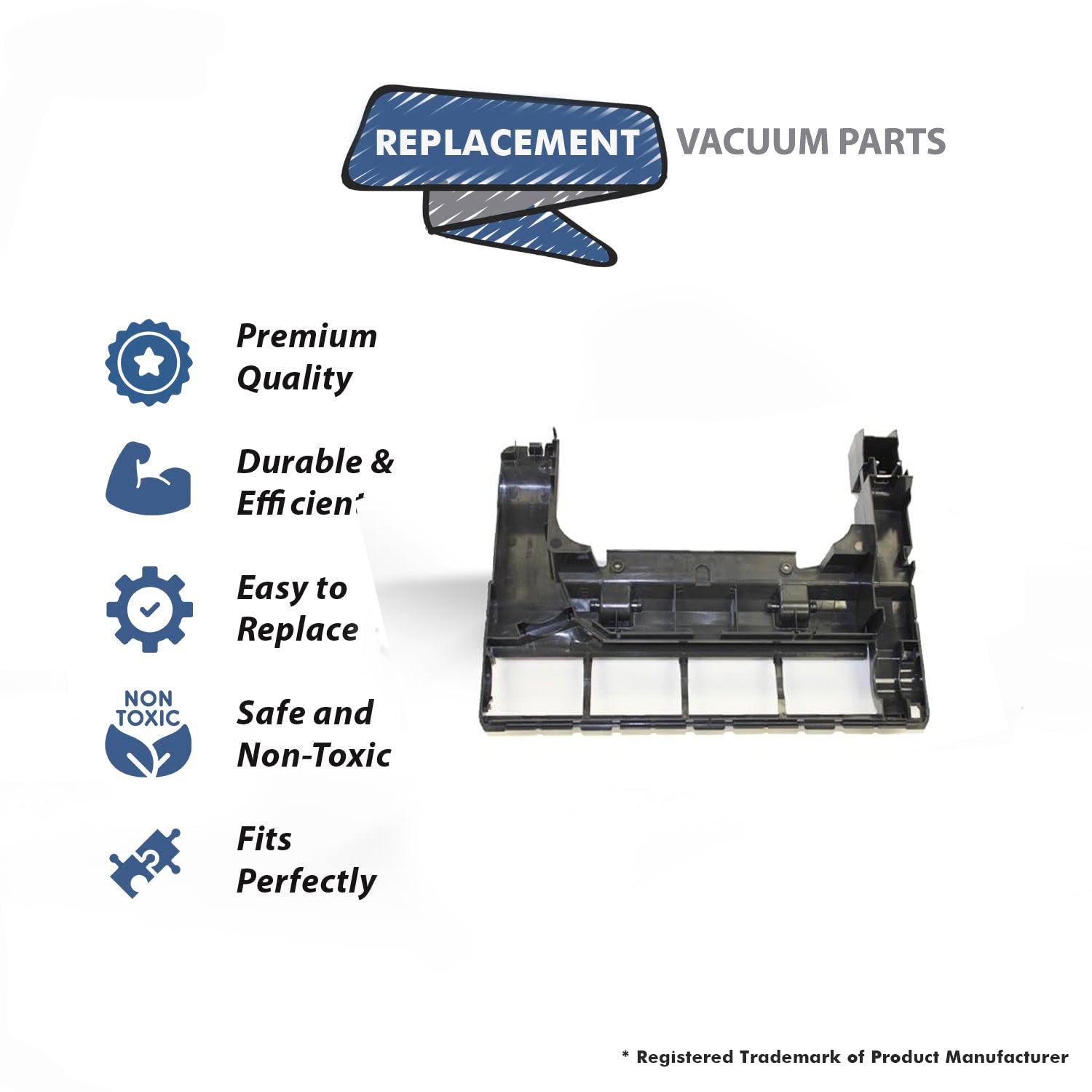 Topvacuumparts Replacement Part For Panasonic MC-UG371, MC-UG383,Upright Vacuum Cleaner Bottom Plate # Compare to Part AC91ADFJZV07