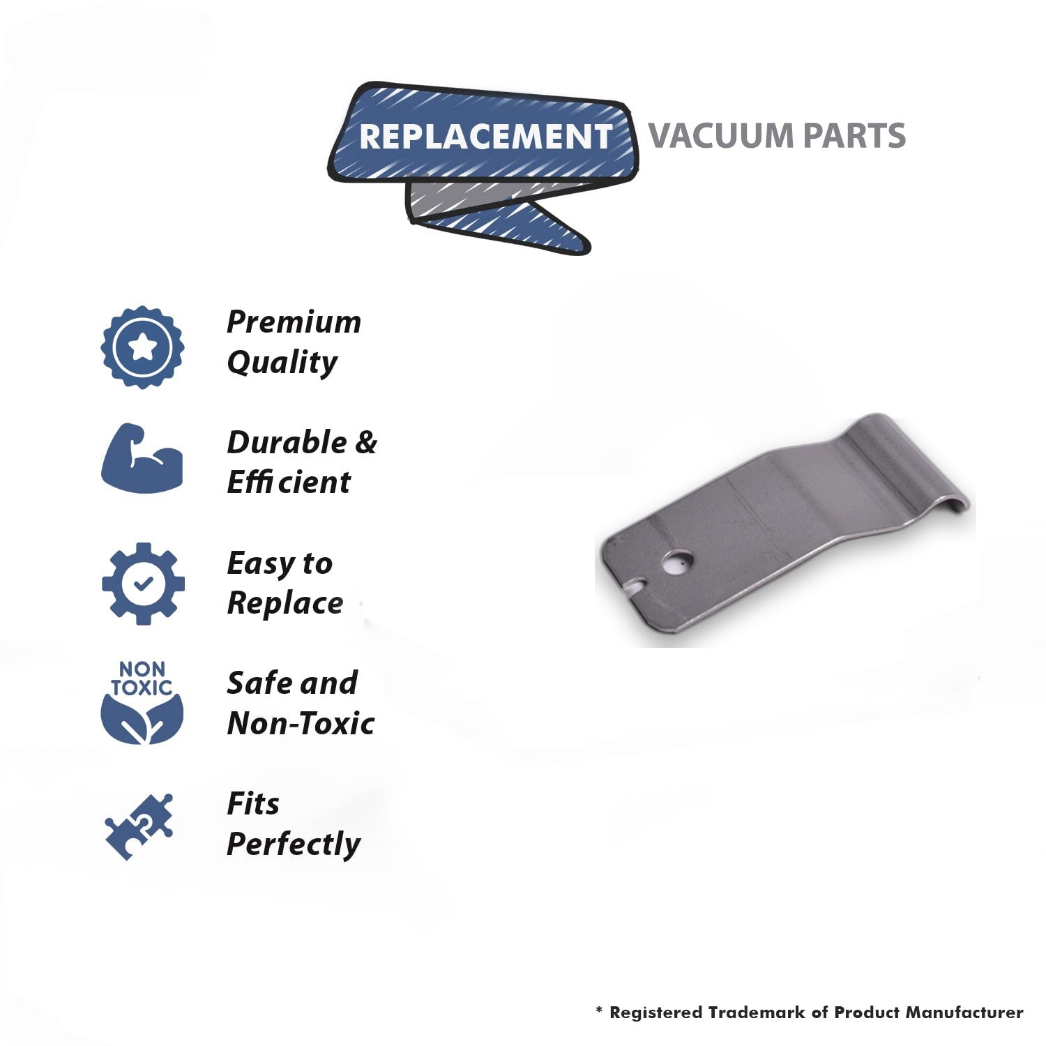 Topvacuumparts Replacement Part For Panasonic Vacuum Cleaner Pedal Spring # compare to part AMC57A V00