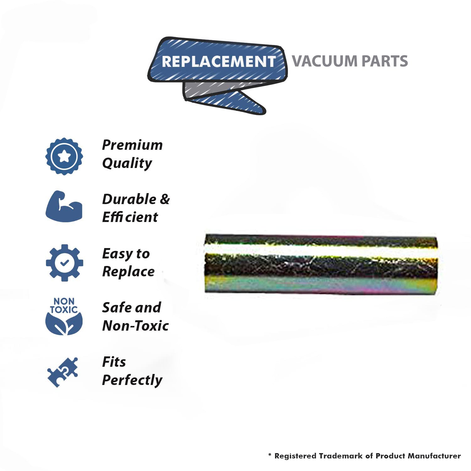 Topvacuumparts Replacement Part For Panasonic MC6210 Vacuum Cleaner Spacer Agitator Pulley # compare to part AMC74S-V30