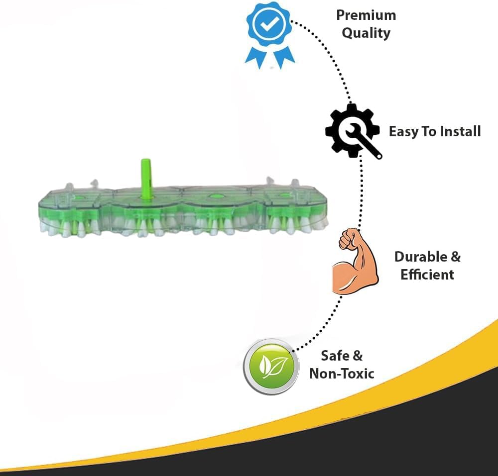 Topvacuumparts FloorMate Deluxe SpinScrub Brush Block Replacement for Hoover Fh40160 Fh40150 BH55100 Vacuum Cleaner Parts 440004832