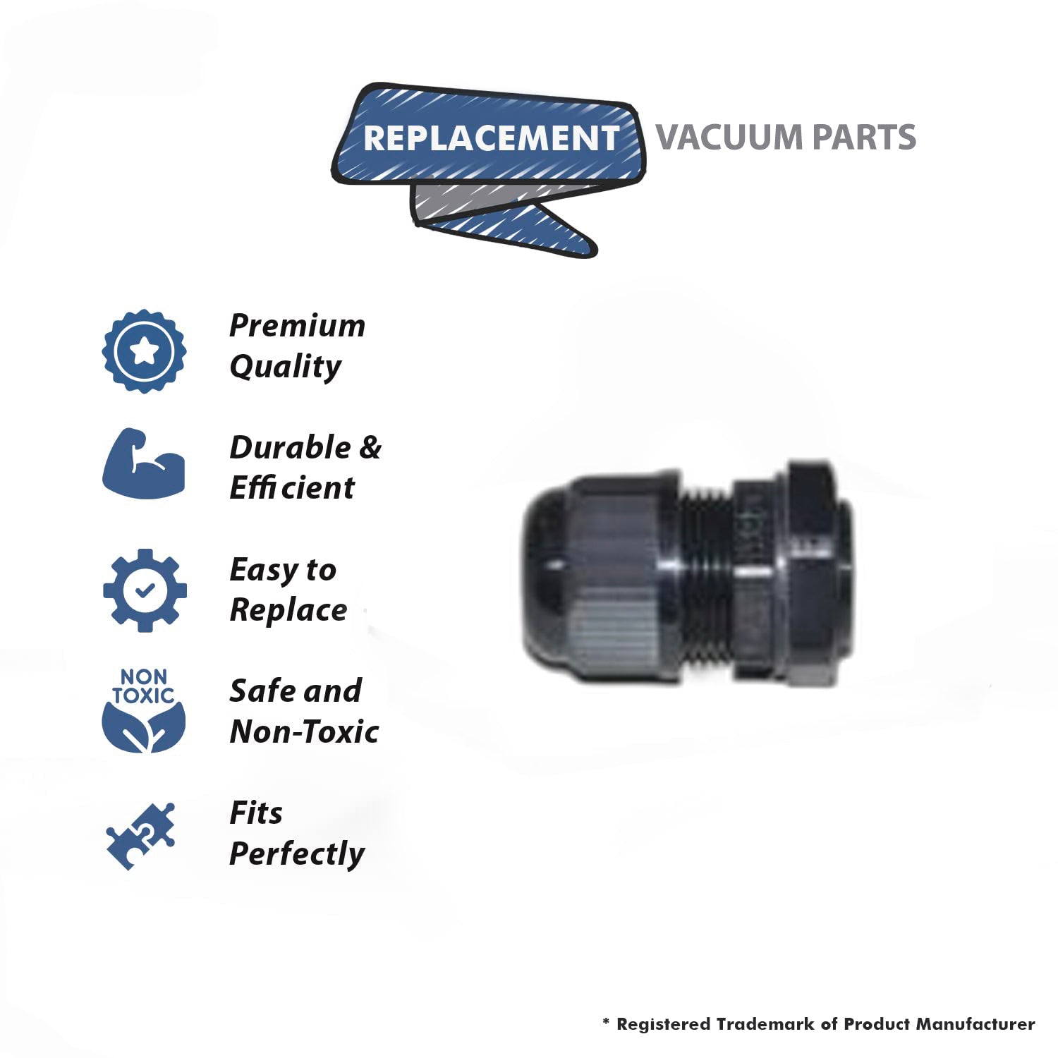 Topvacuumparts Replacement Part For Eureka Back Pack Vacuum Cleaner Strain Relief # compare to part B352-6800